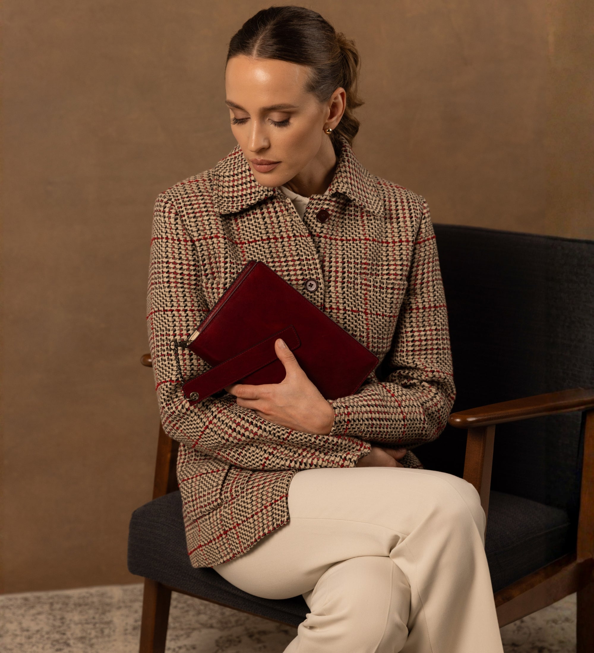 Organizer in pelle per taccuino A5 ricaricabile donna - The Diary of a Nobody