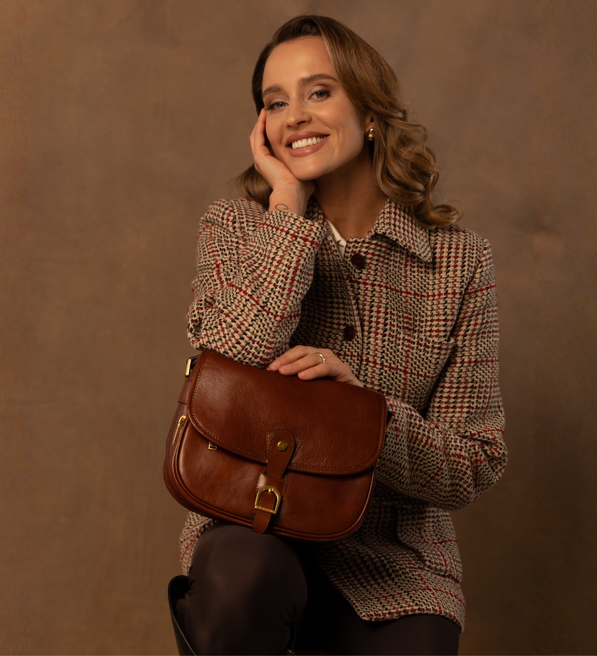 Borsa saddle in pelle donna - Women In Love