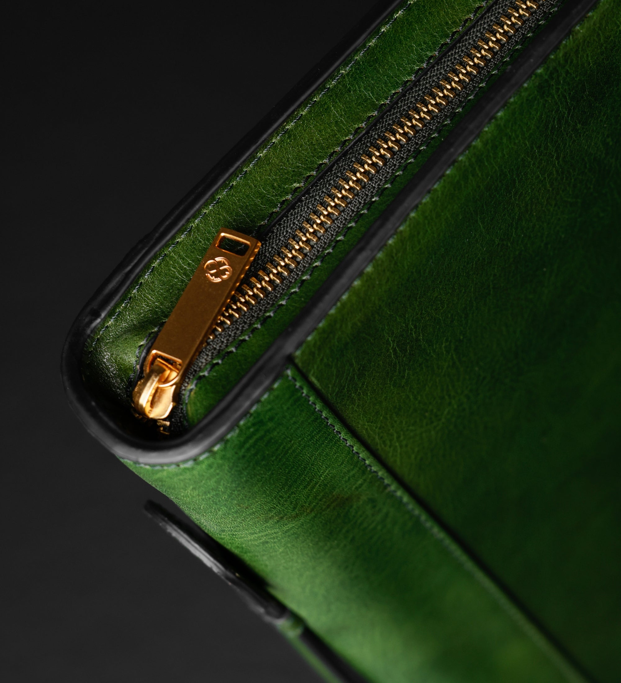 Portadocumenti in pelle con raccoglitore - Joy in the Morning