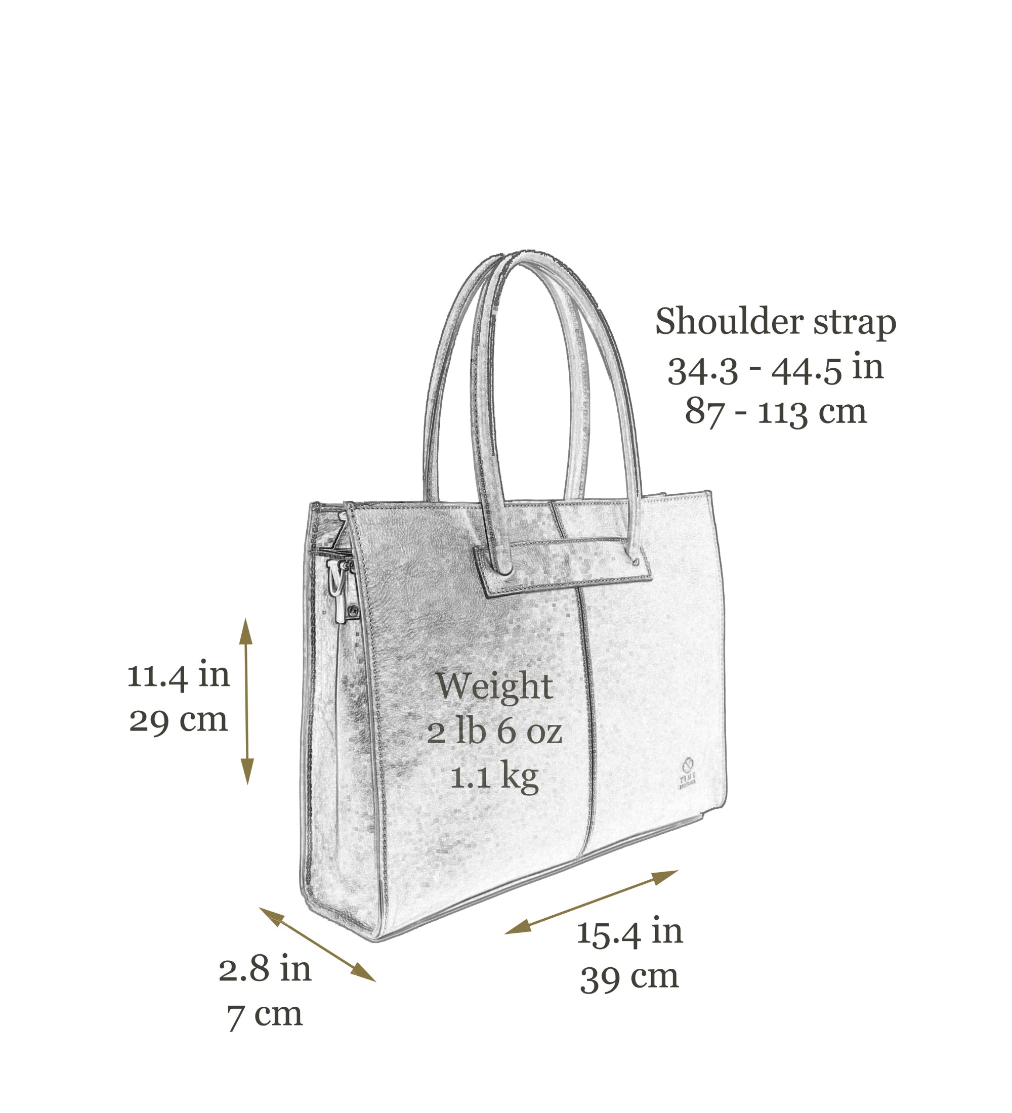 Borsa Tote a spalla in pelle donna - Anna Karenina