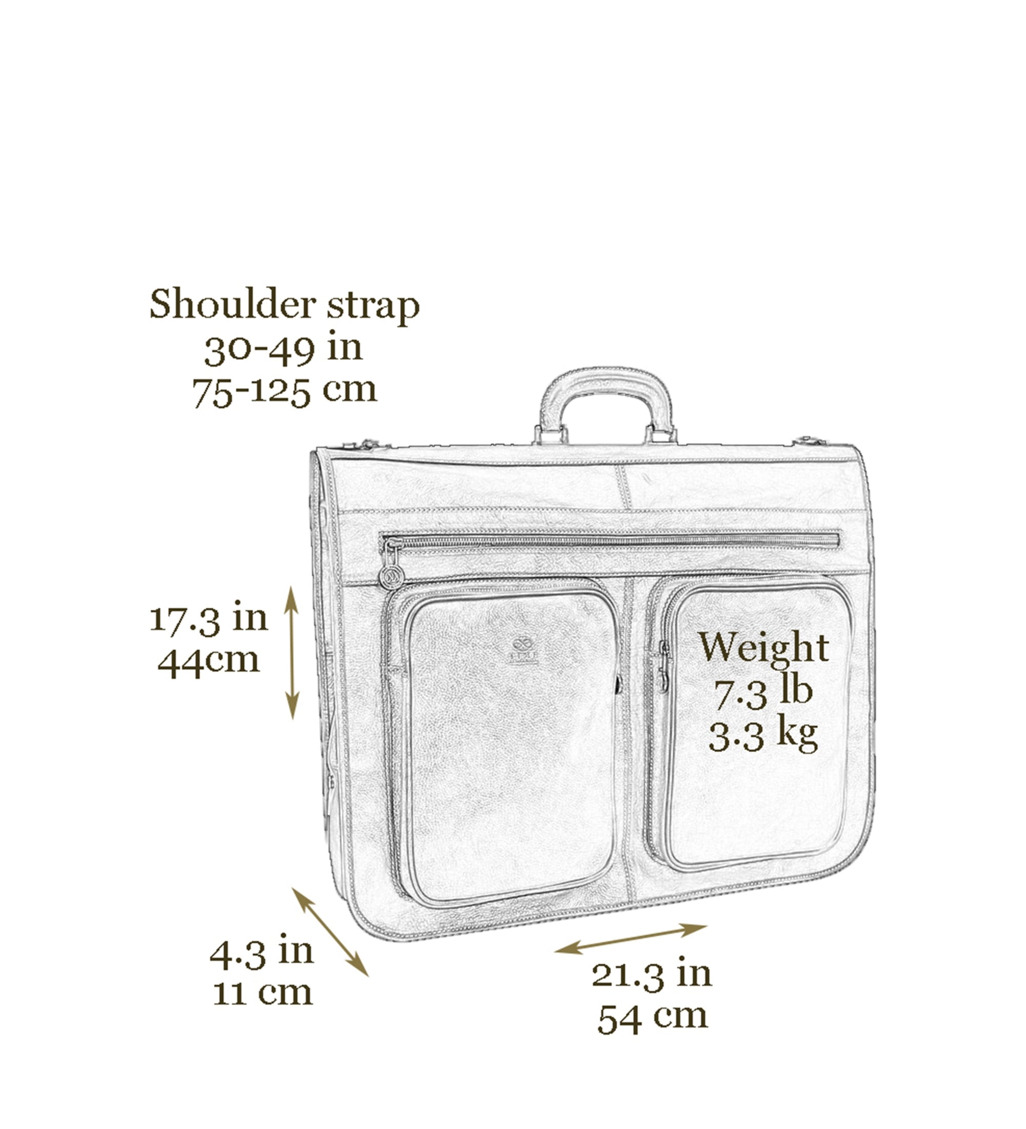 Portabiti da viaggio in pelle - The Big Sleep