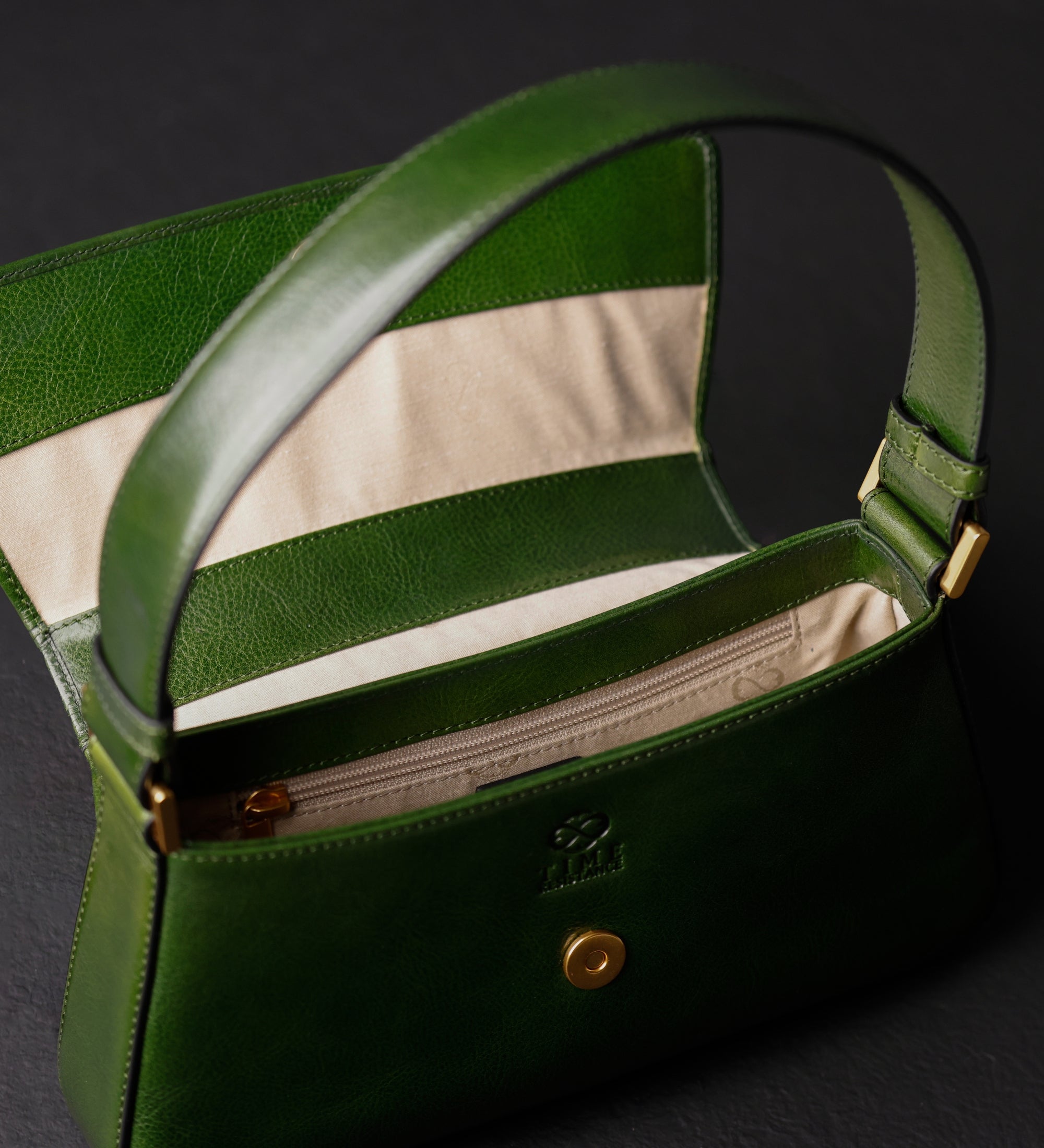 Borsa baguette in pelle donna - Bright Lights, Big City