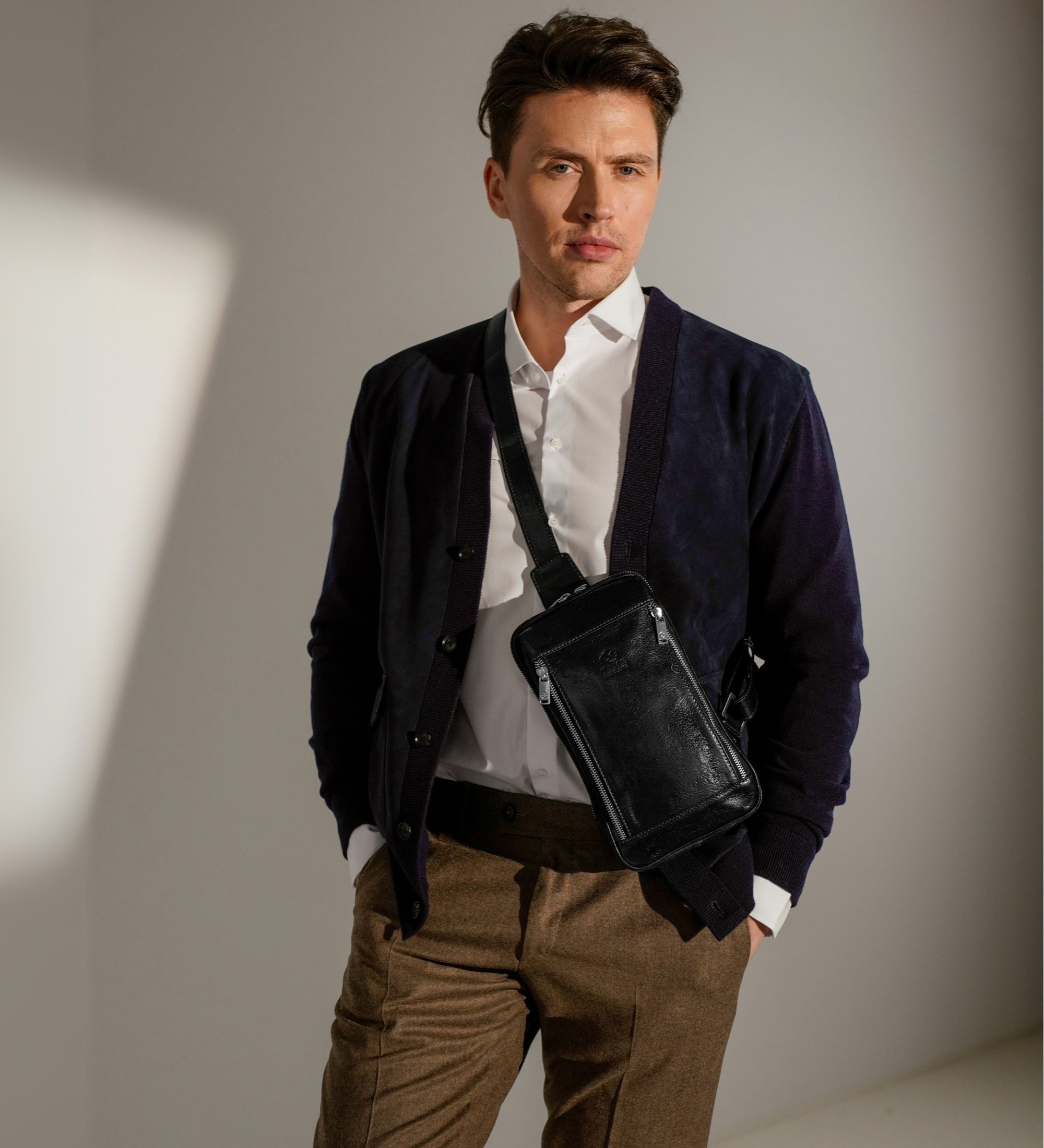 Borsa monospalla in pelle - Kim