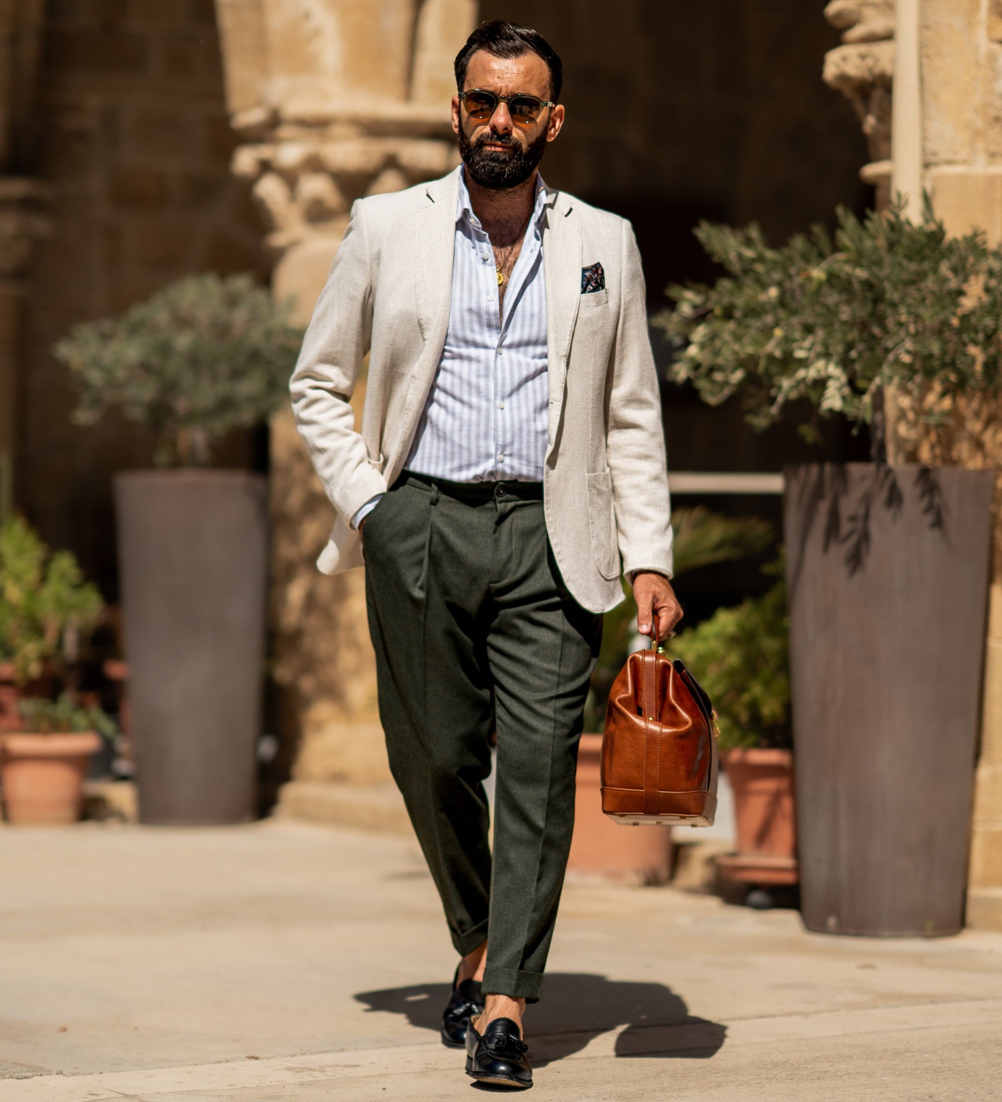 Borsa da medico grande in pelle Italiana - Hamlet