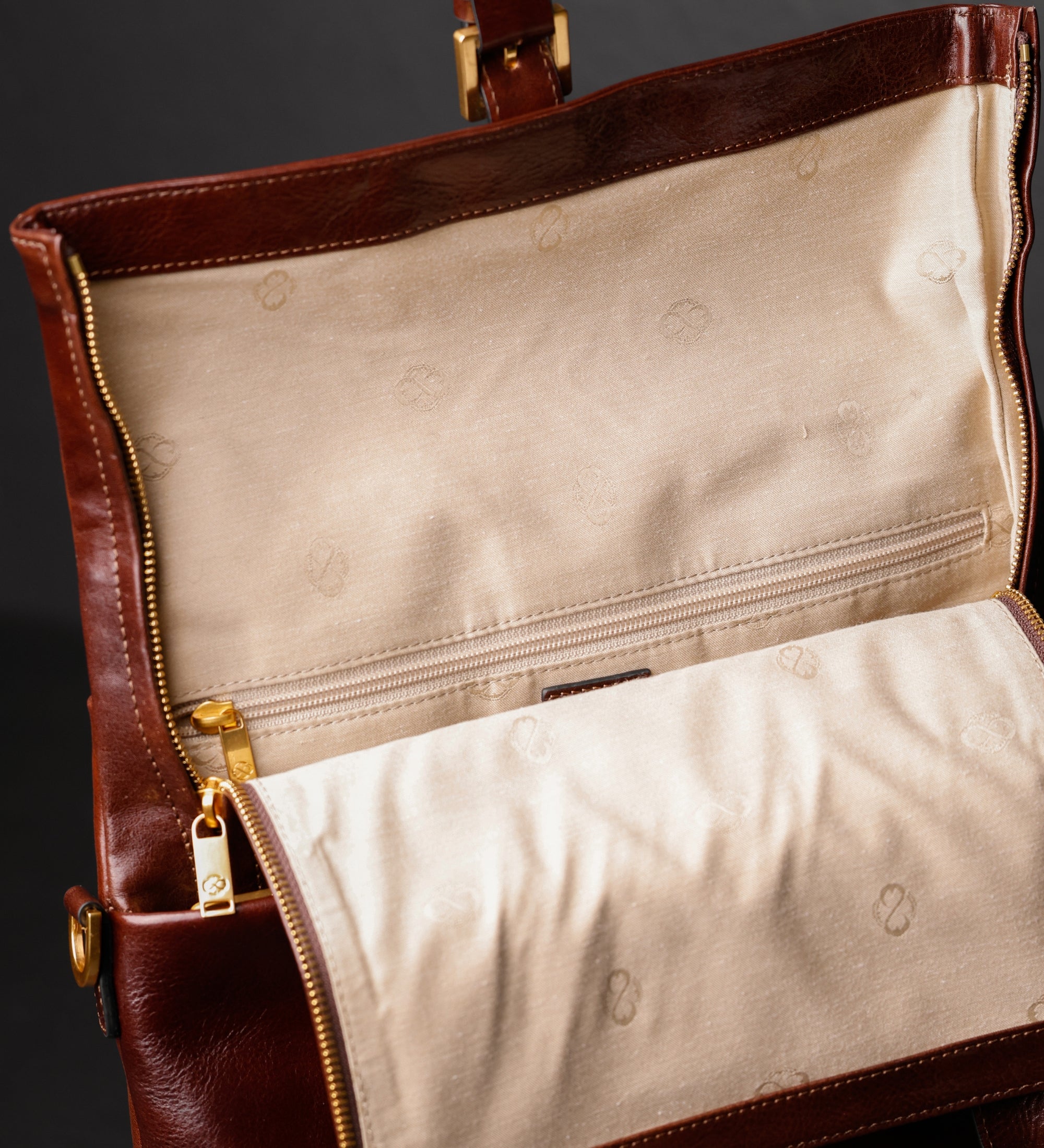 Zaino donna in pelle convertibile in borsa a spalla - The Awakening