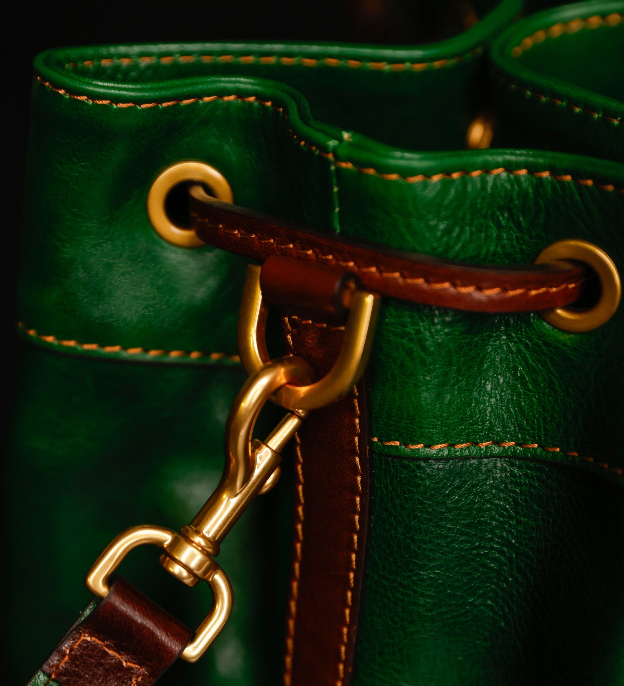 Borsa a secchiello in pelle donna - Light In August