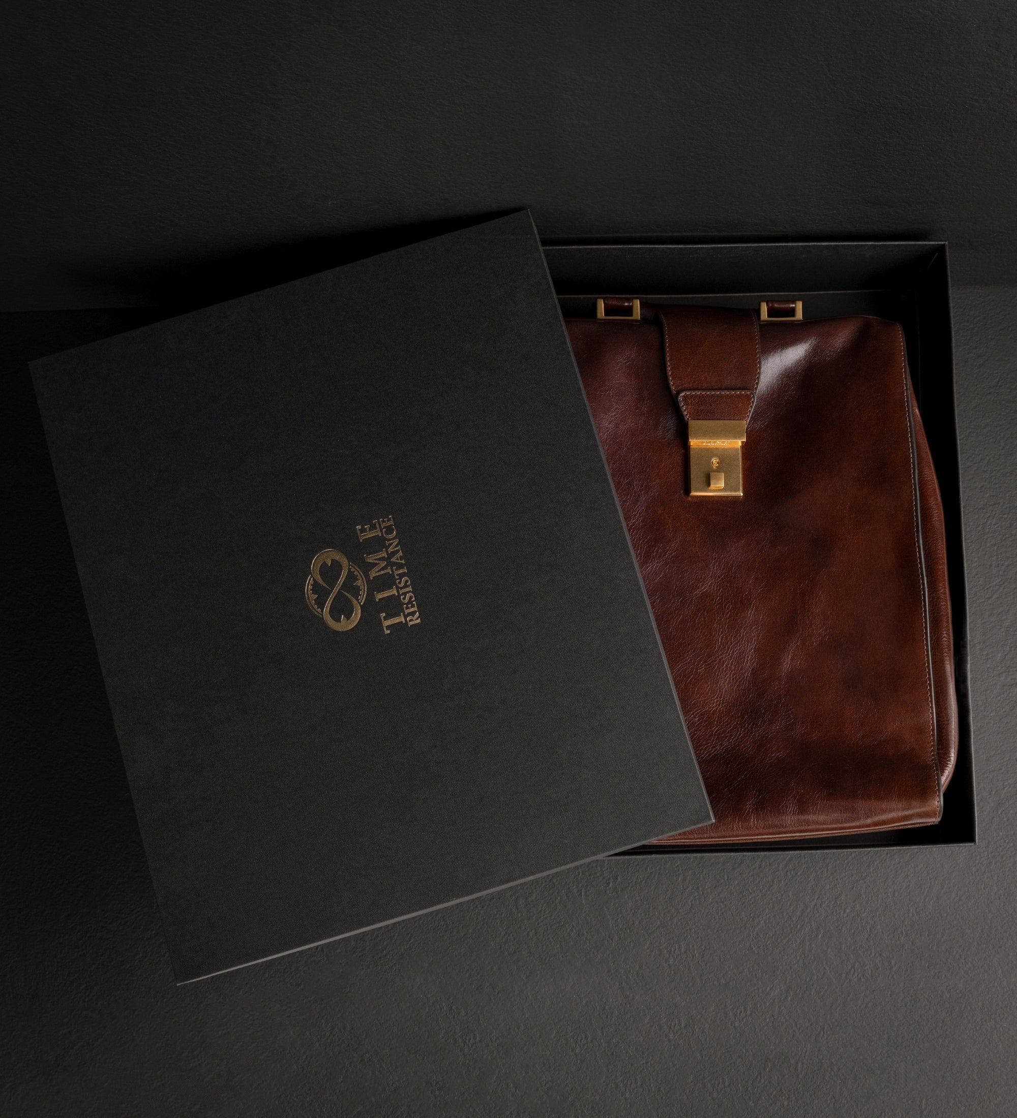 Zaino in pelle - A Brief Story of Time
