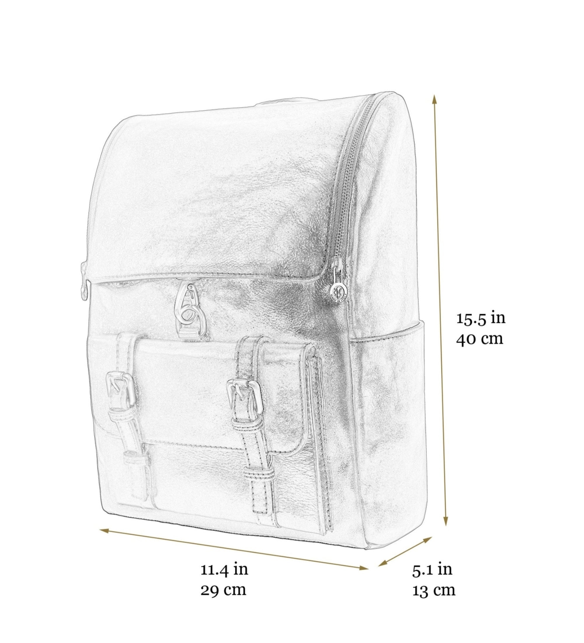 Zaino grande in pelle - The Odyssey