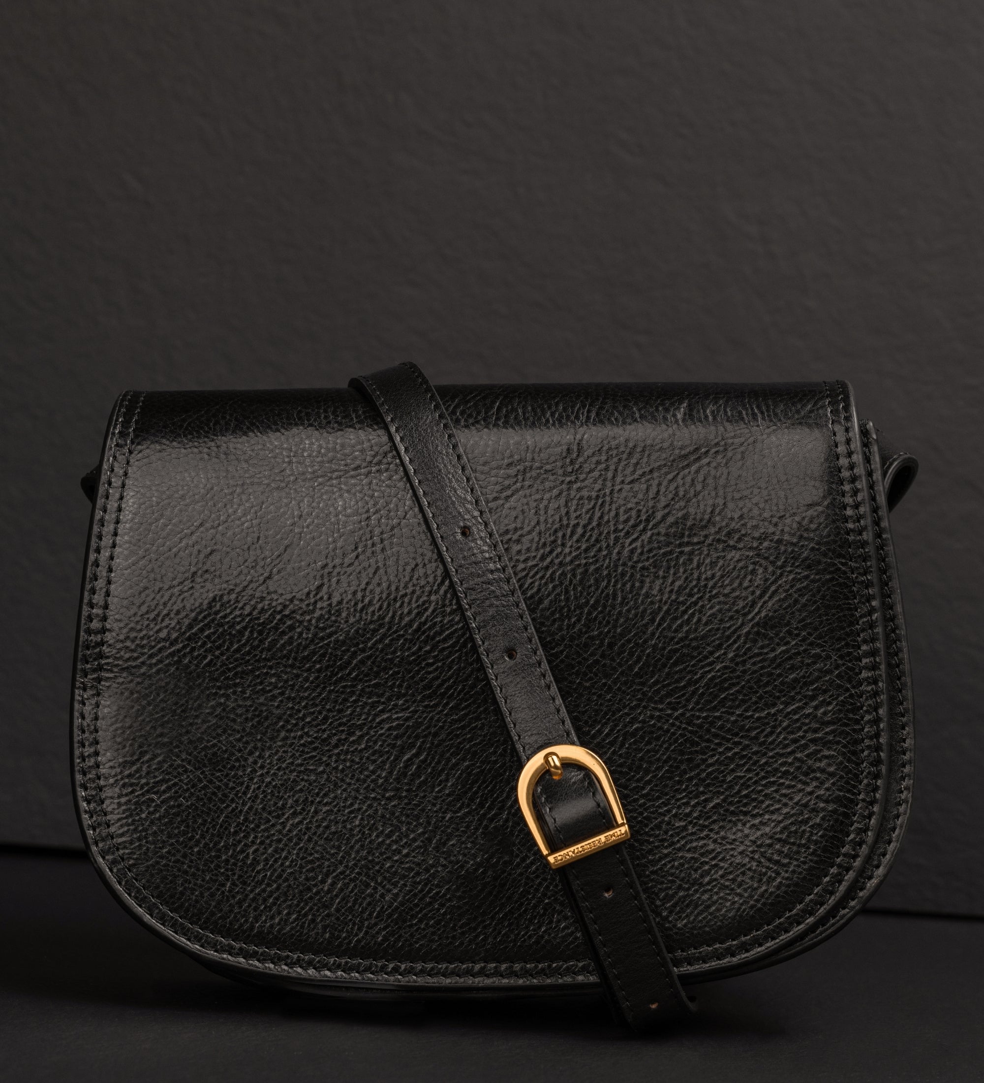 Borsa a tracolla in pelle modello saddle donna - Moonfleet