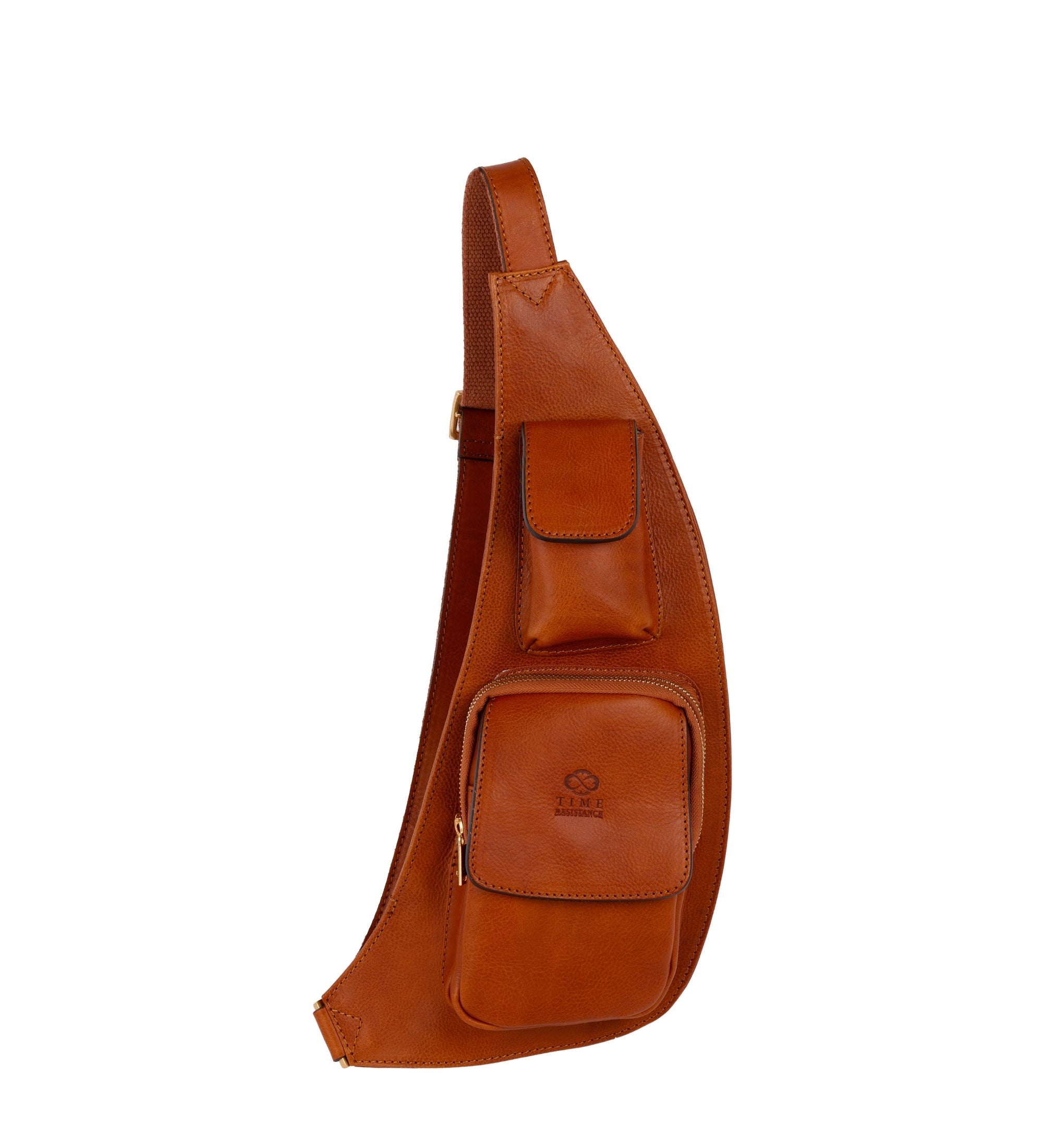 Borsa monospalla a tracolla in pelle - The Monk