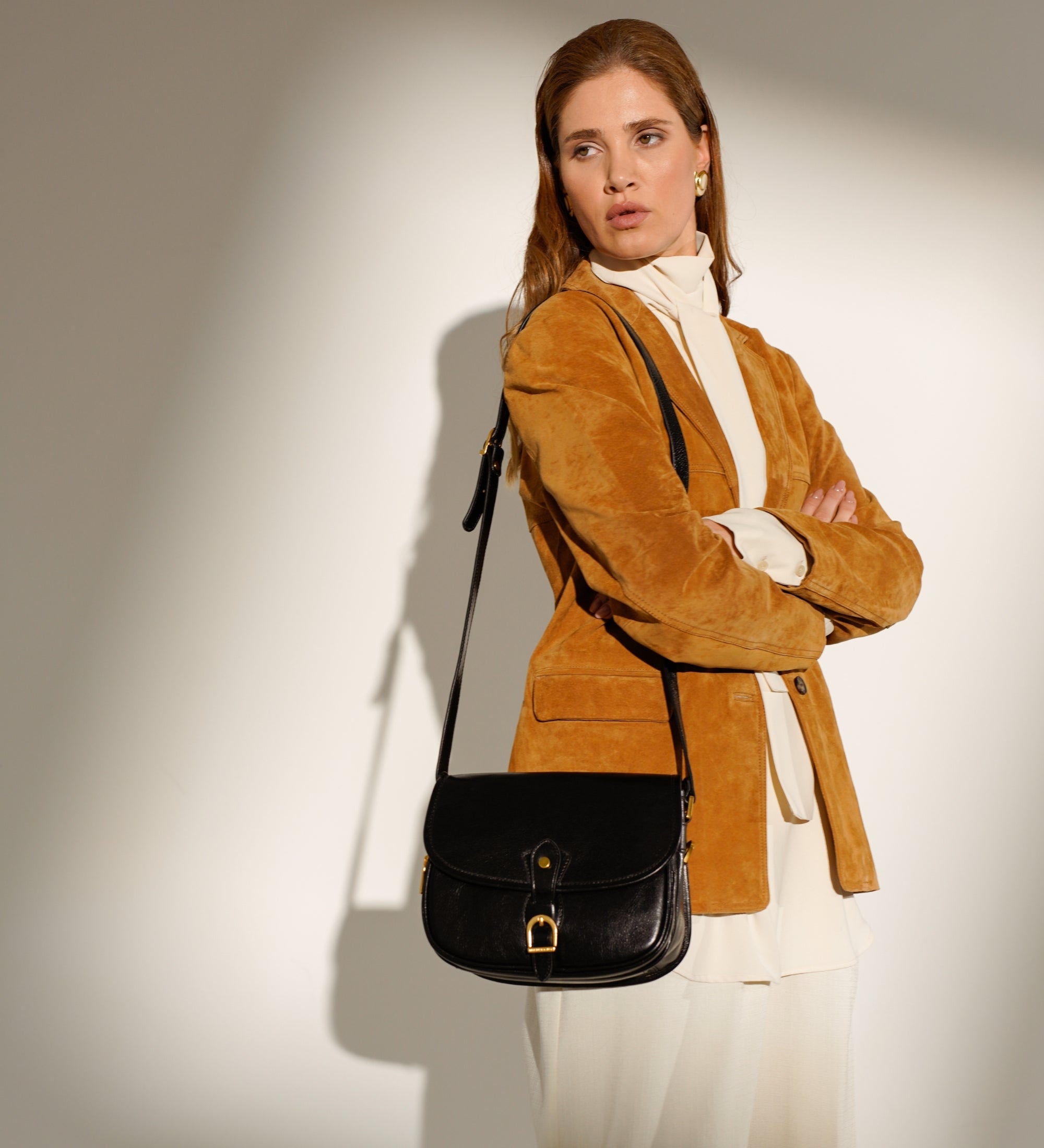 Borsa saddle in pelle donna - Women In Love