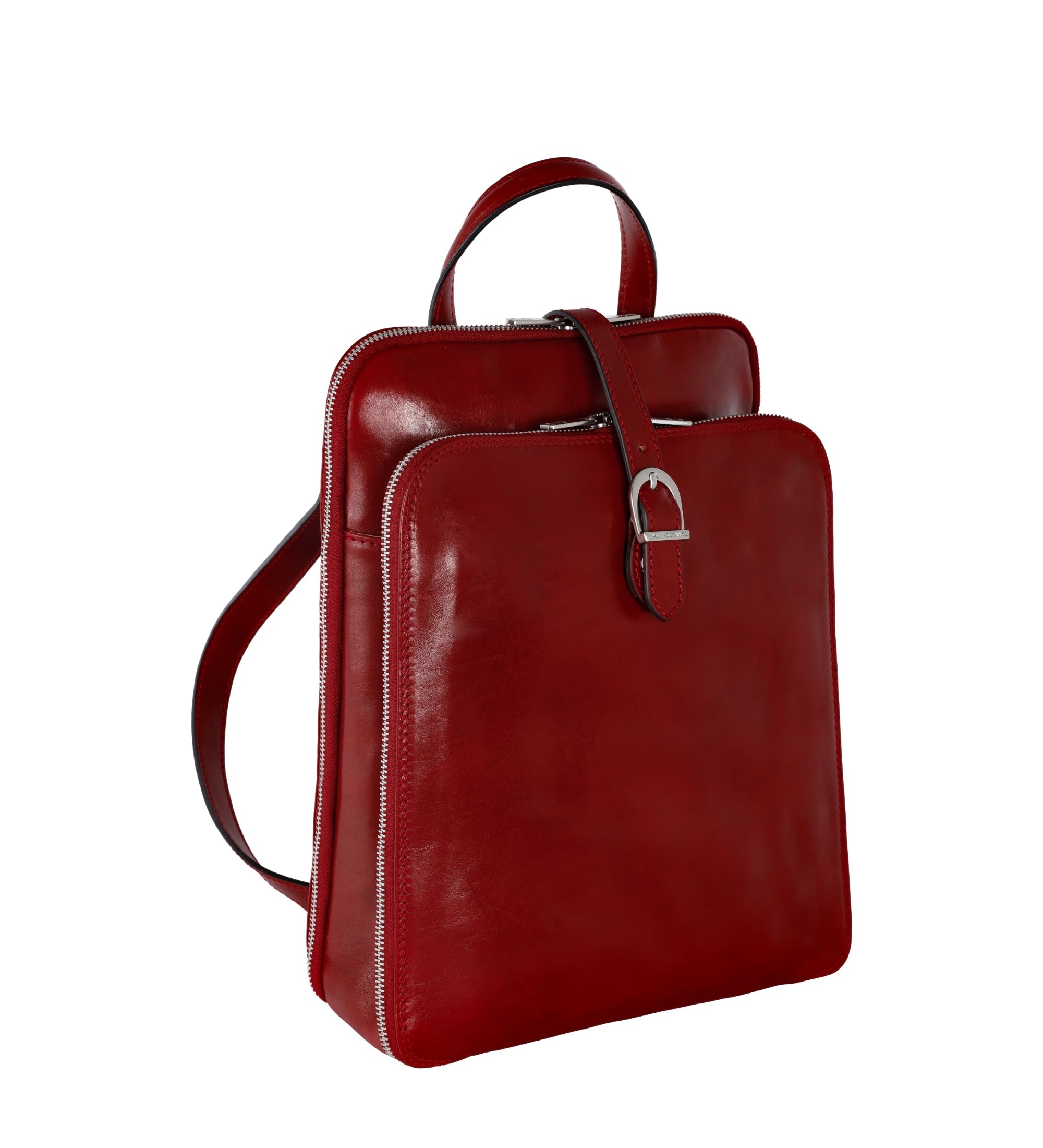 Zaino donna in pelle convertibile in borsa a spalla - Clarissa