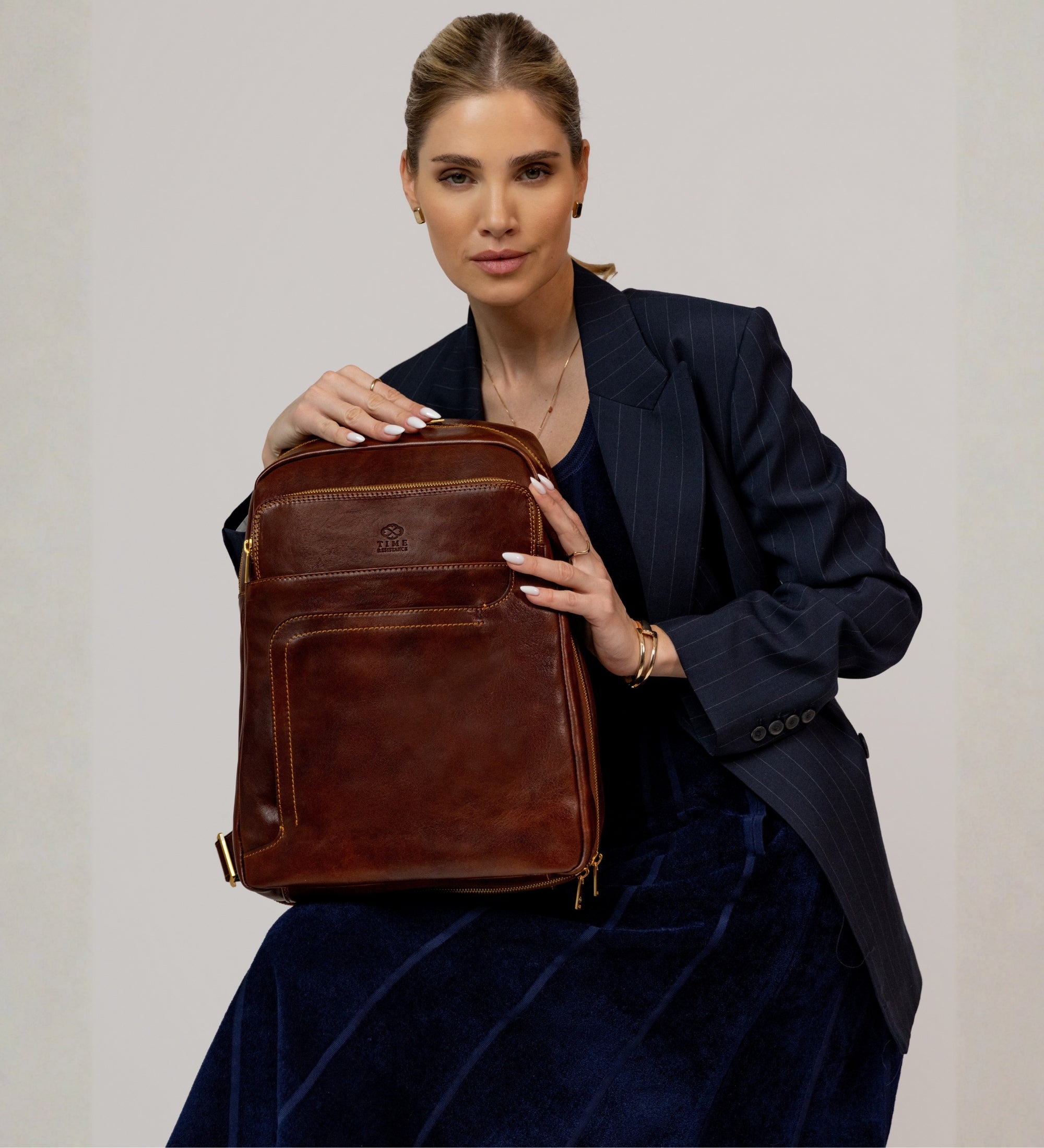 Zaino da viaggio in pelle donna - L.A. Confidential