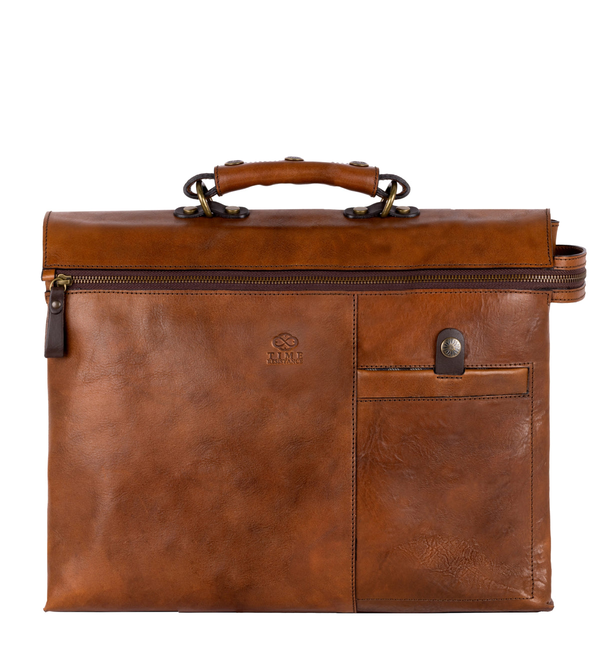 Cartella in pelle marrone per PC - From Here to Eternity