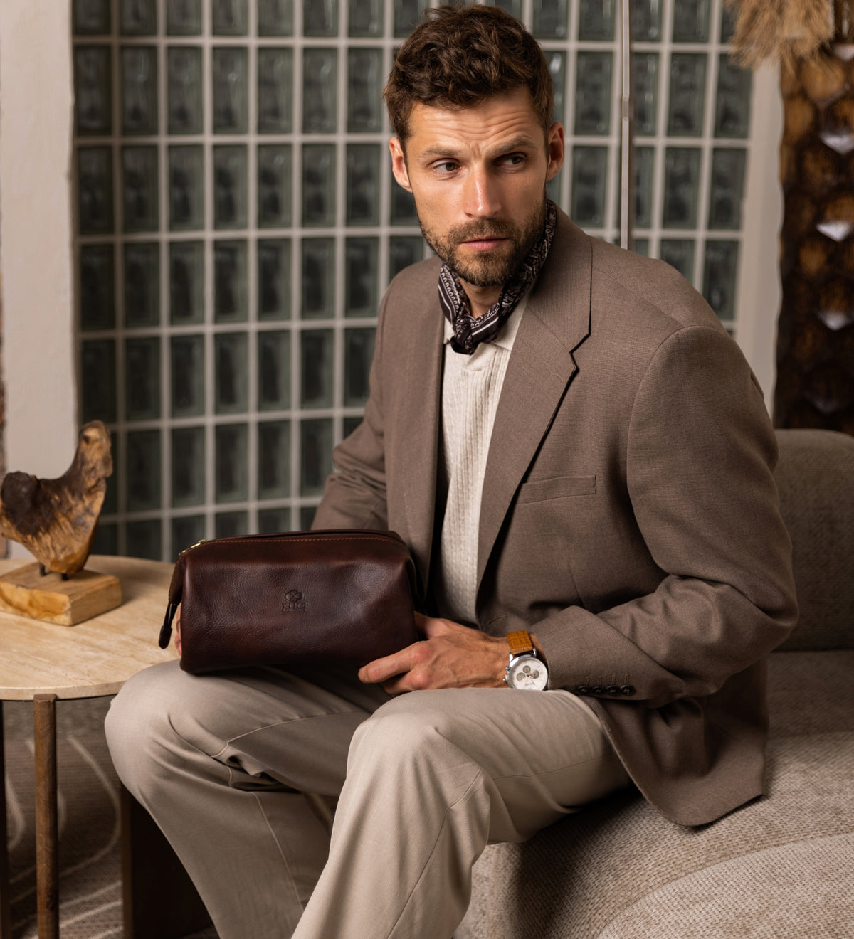 Necessaire in pelle - Four Past Midnight