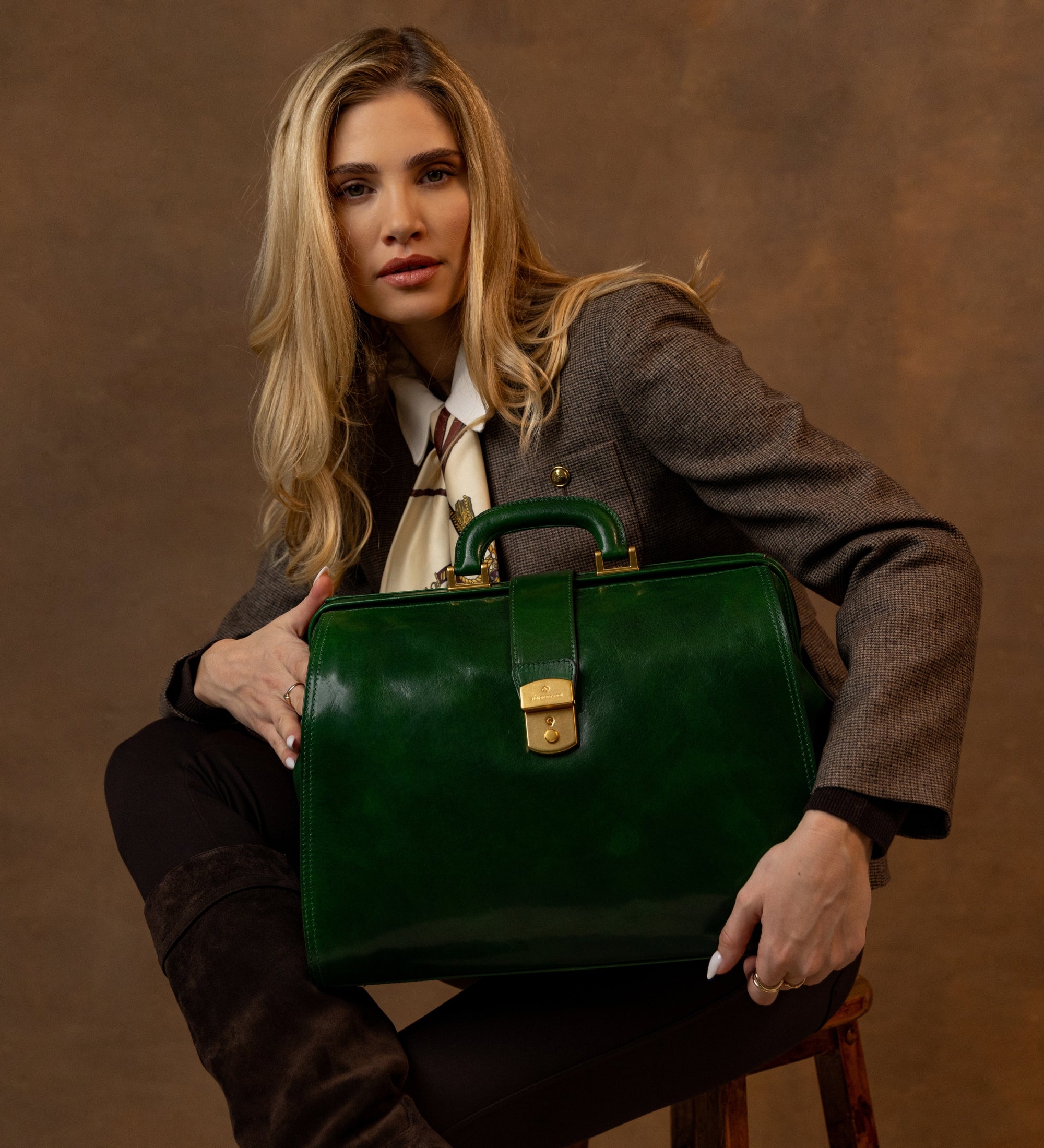 Borsa da medico grande in pelle donna - Mrs Dalloway