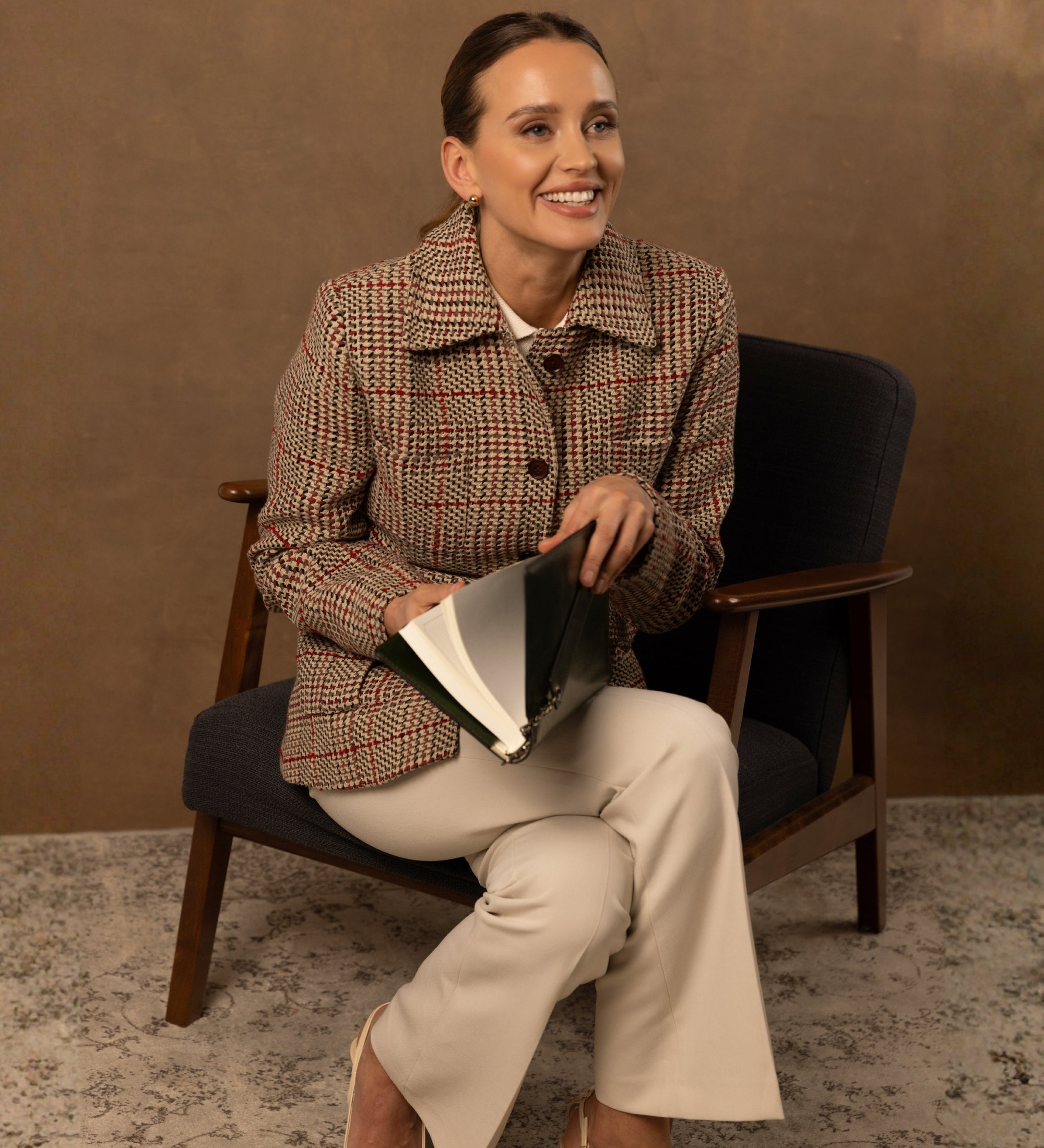 Organizer in pelle per taccuino A5 ricaricabile donna - The Diary of a Nobody