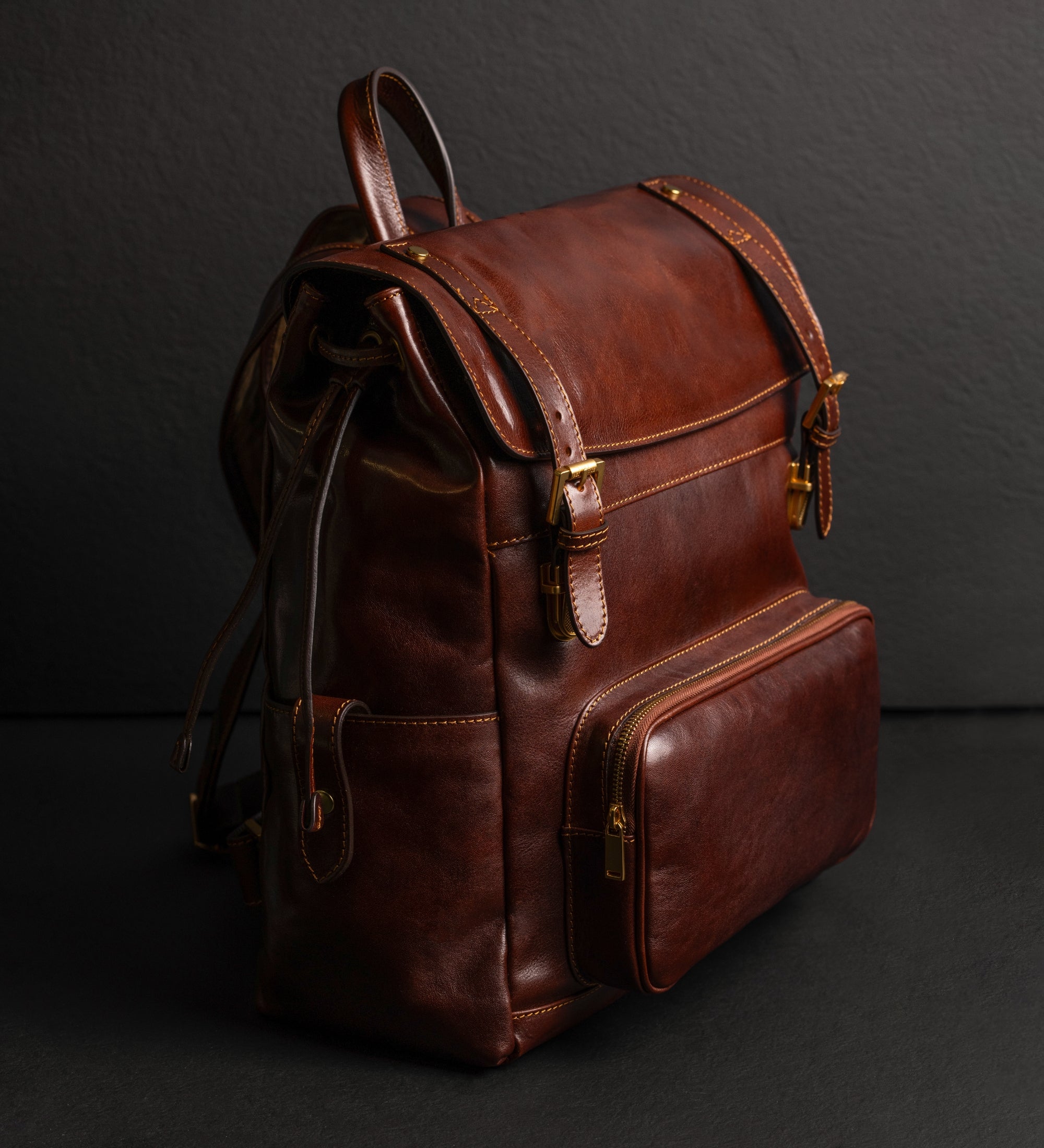 Zaino in pelle - The Good Earth