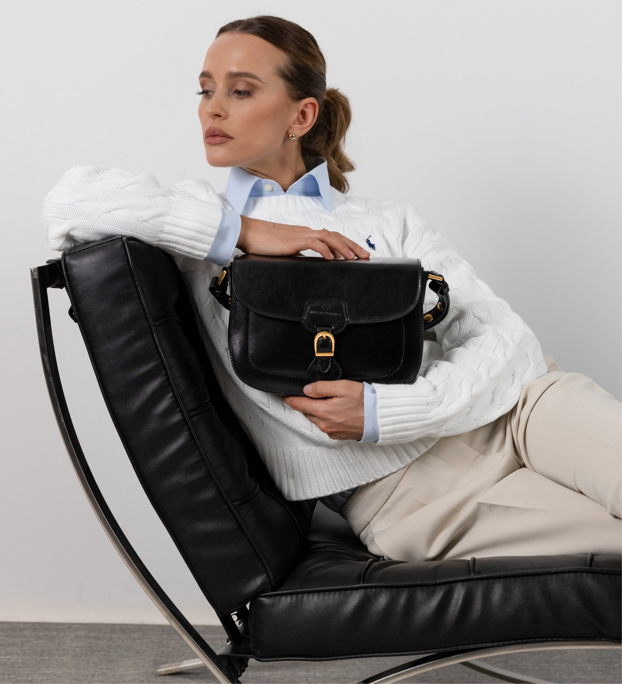 Borsa saddle in pelle donna - Romola