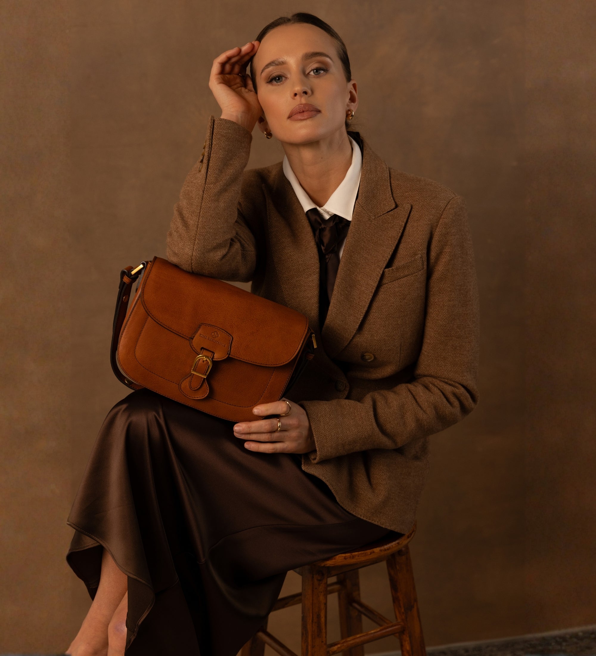Borsa saddle in pelle donna - Romola