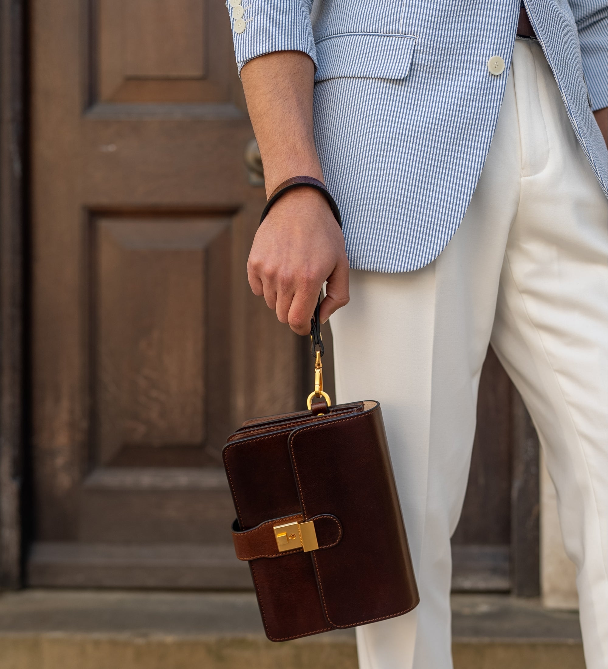 Pochette in pelle - The Maltese Falcon