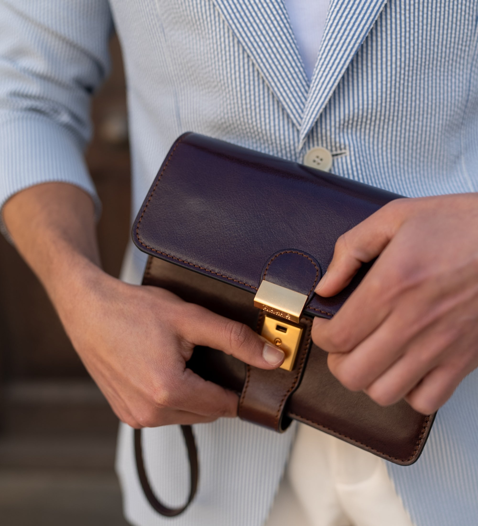 Pochette in pelle - The Maltese Falcon