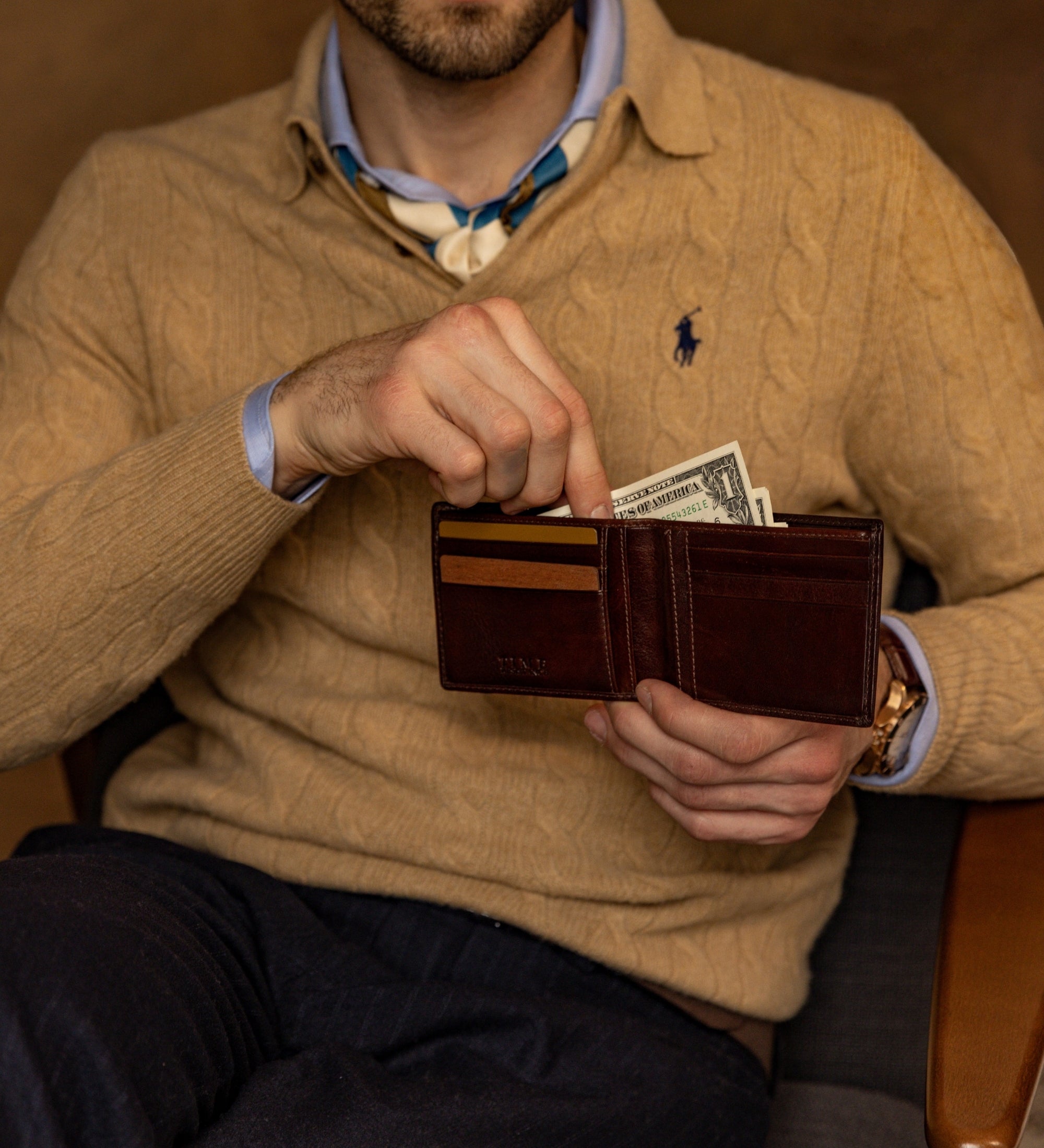 Portafoglio in pelle - The Getaway