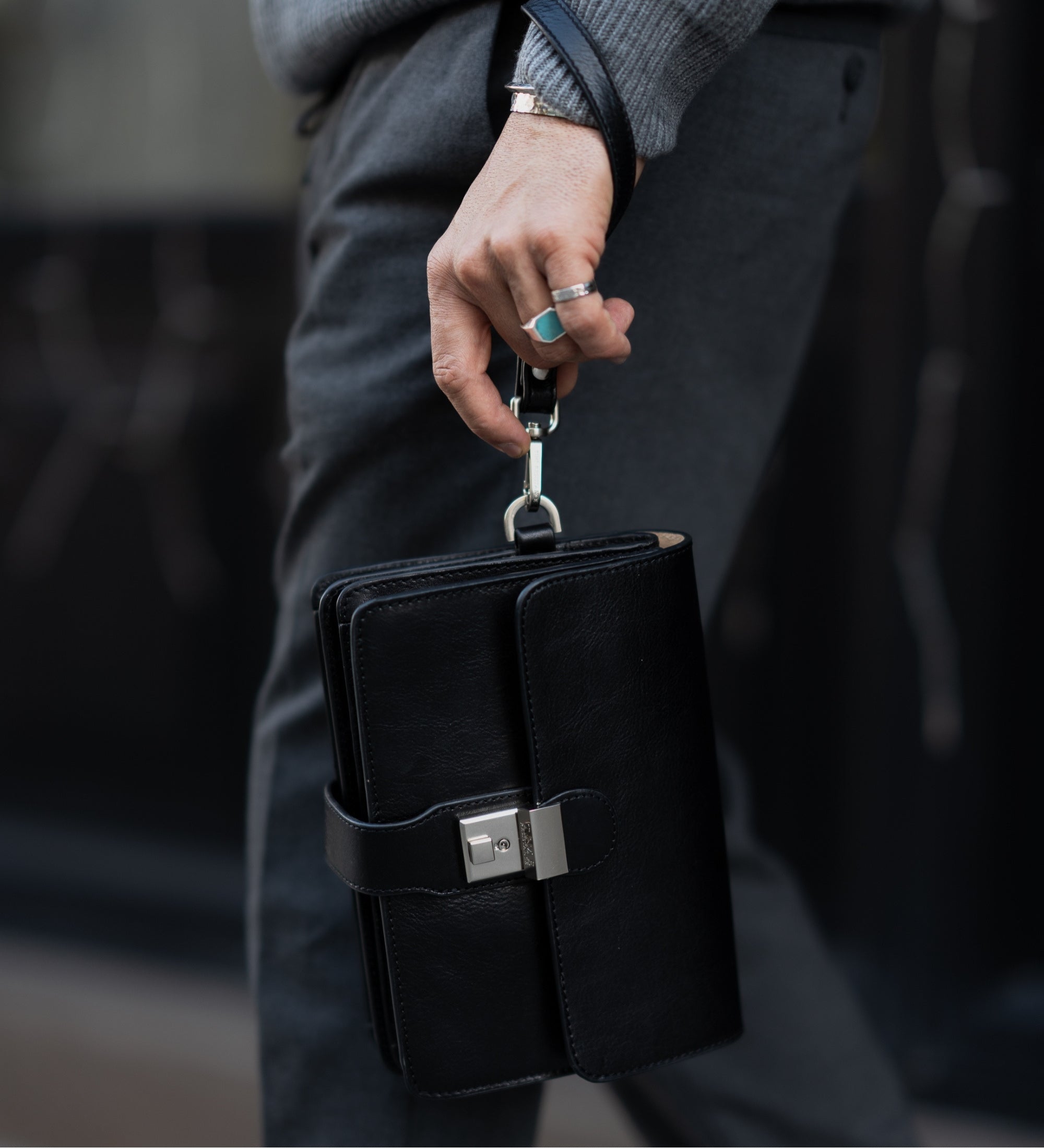 Pochette in pelle - The Maltese Falcon