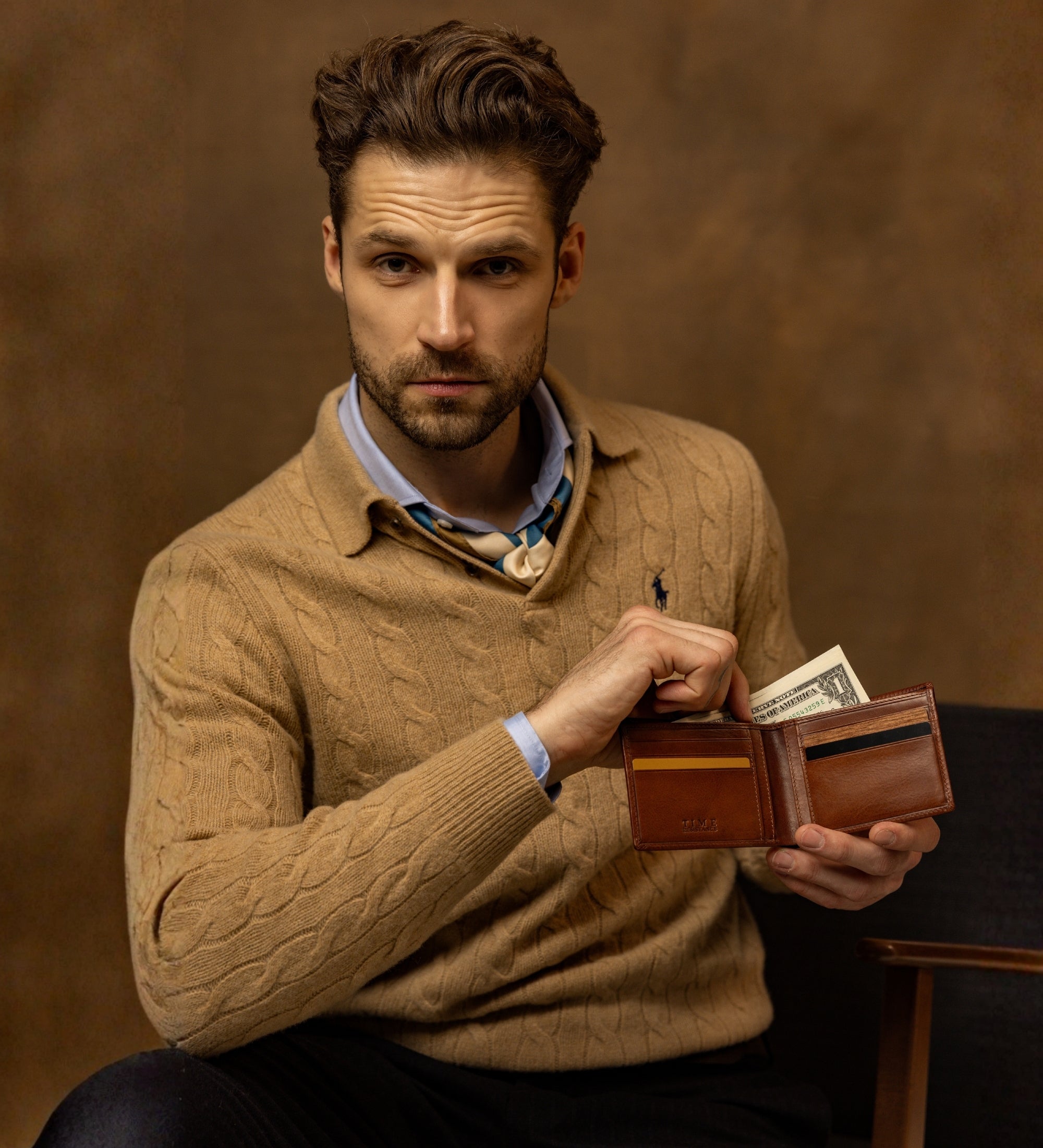 Portafoglio in pelle - The Getaway