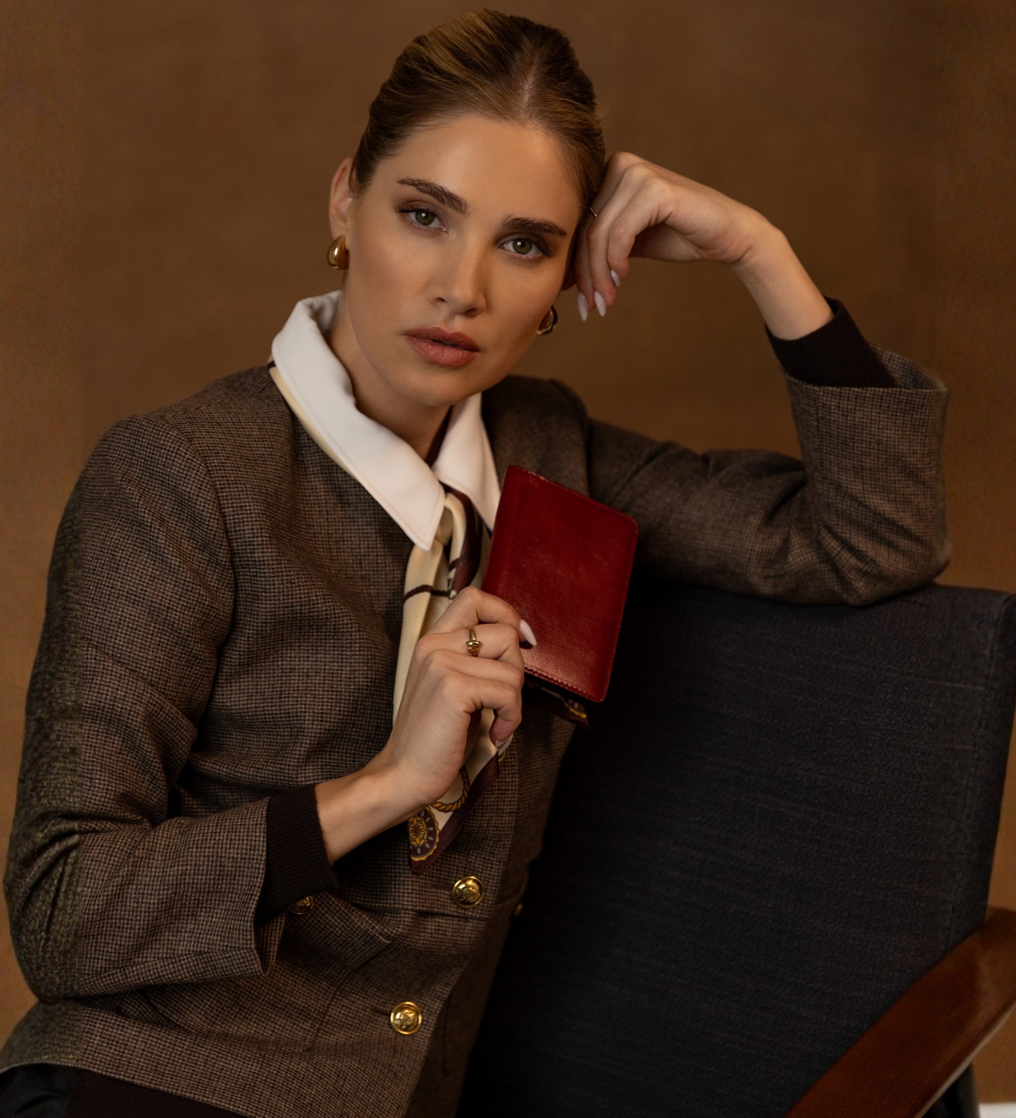 Porta passaporto piccolo in pelle donna - Gulliver's Travels