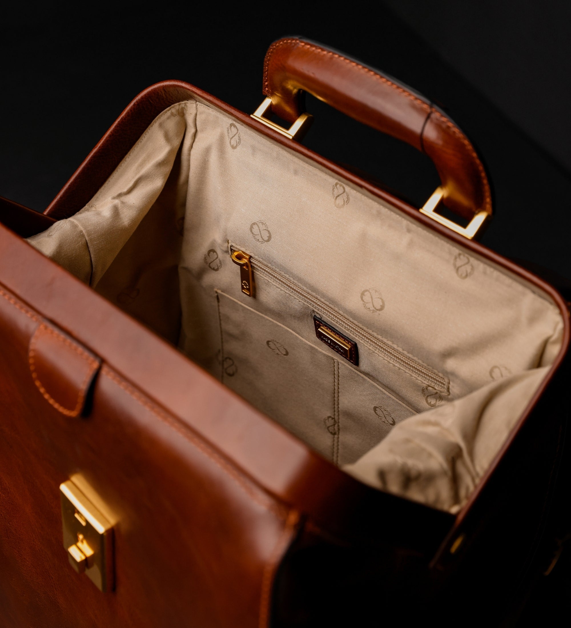 Zaino in pelle - A Brief Story of Time