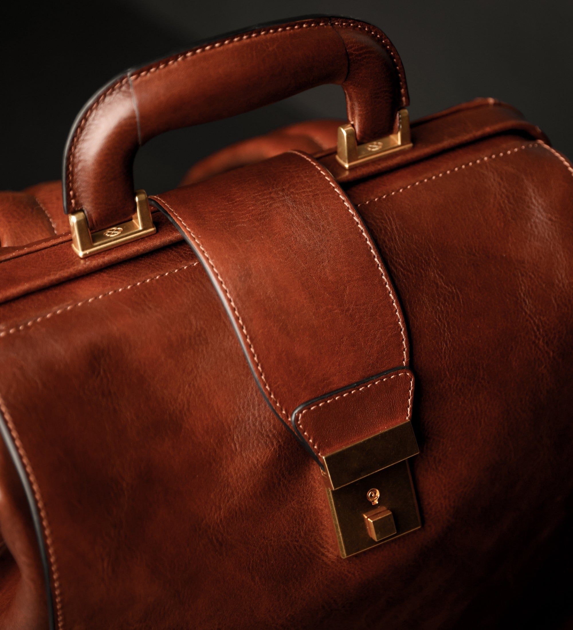 Zaino in pelle - A Brief Story of Time