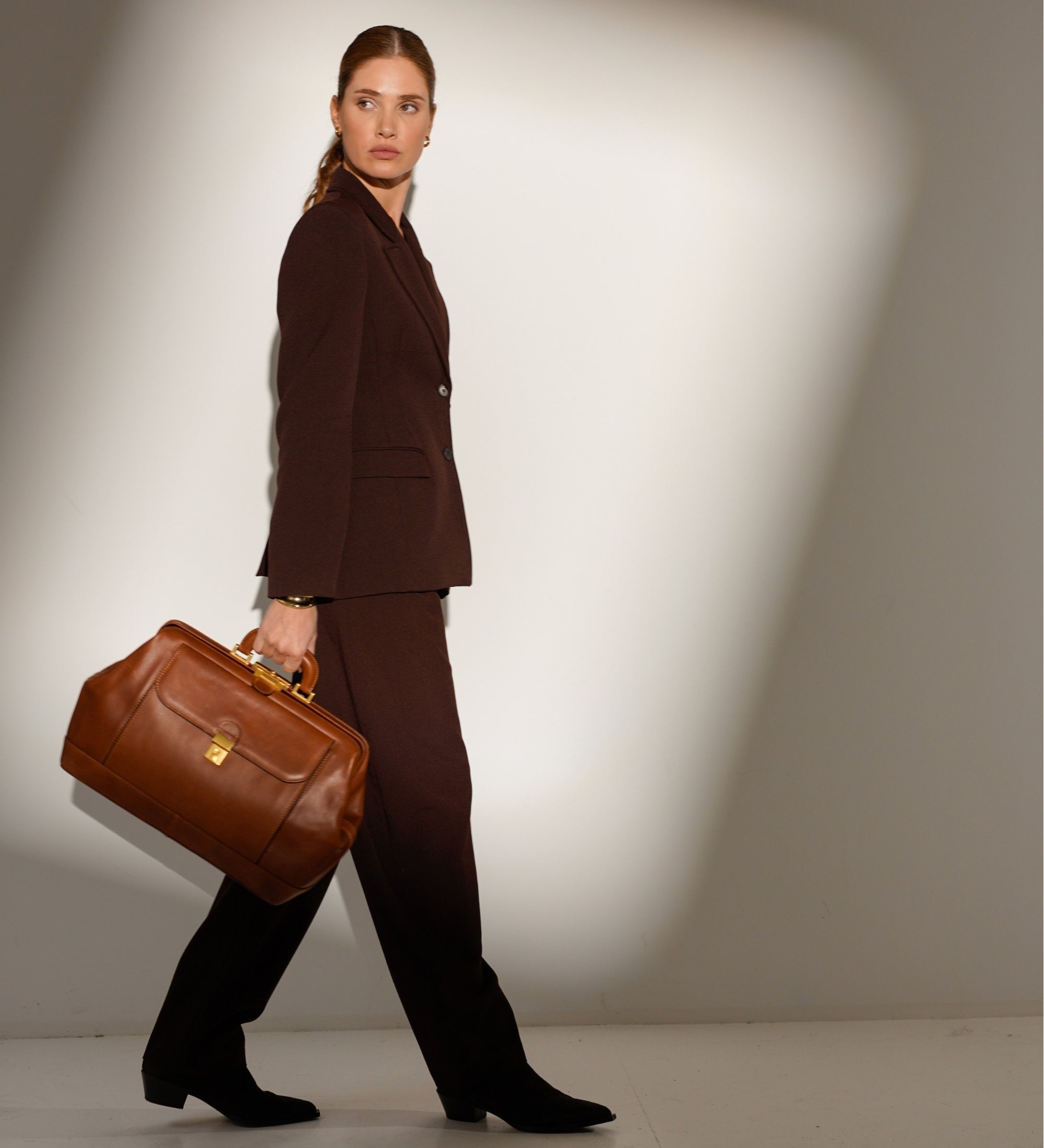 Borsa da medico grande in pelle Italiana donna - Hamlet
