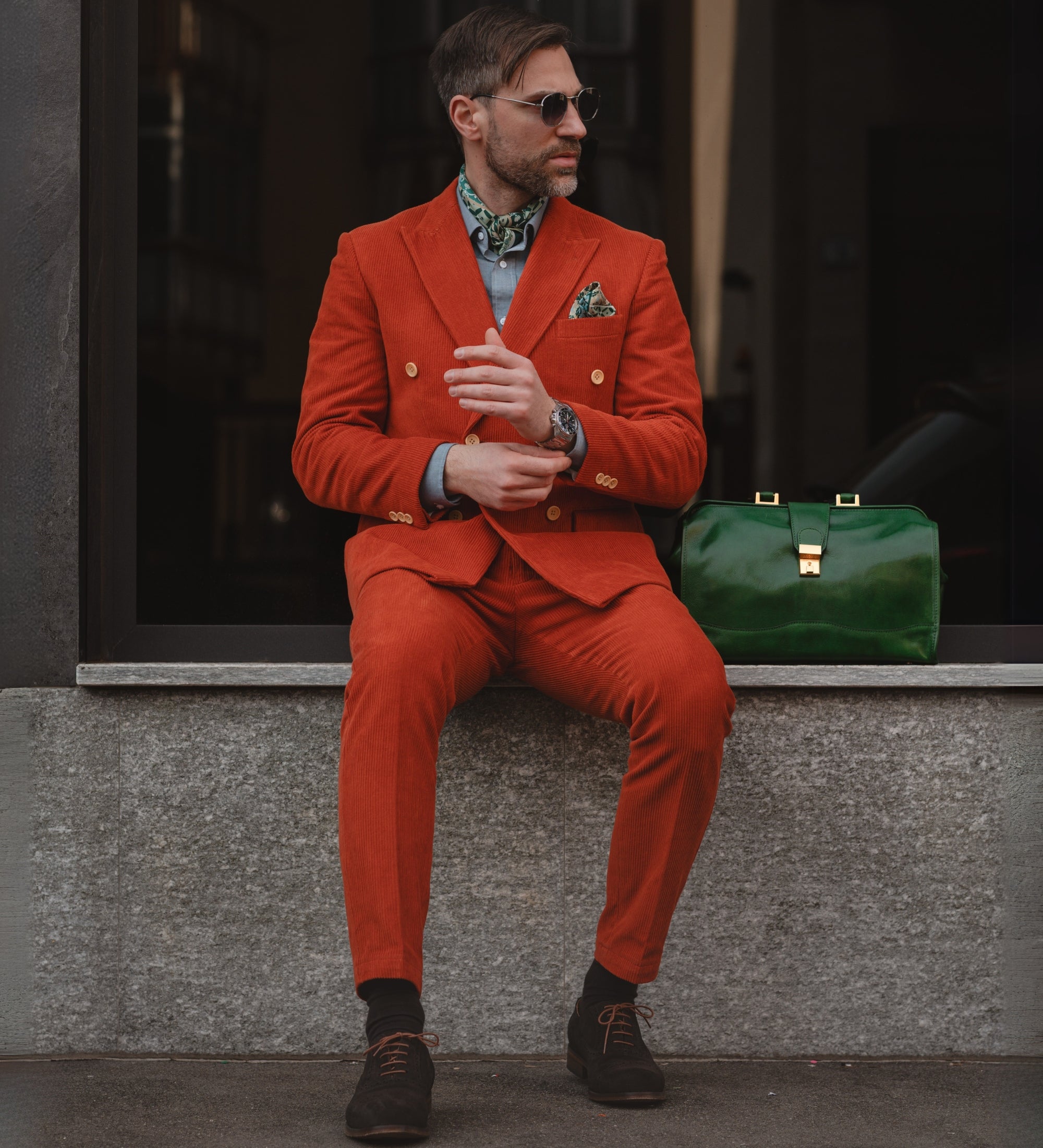 Borsa da medico piccola in pelle - David Copperfield