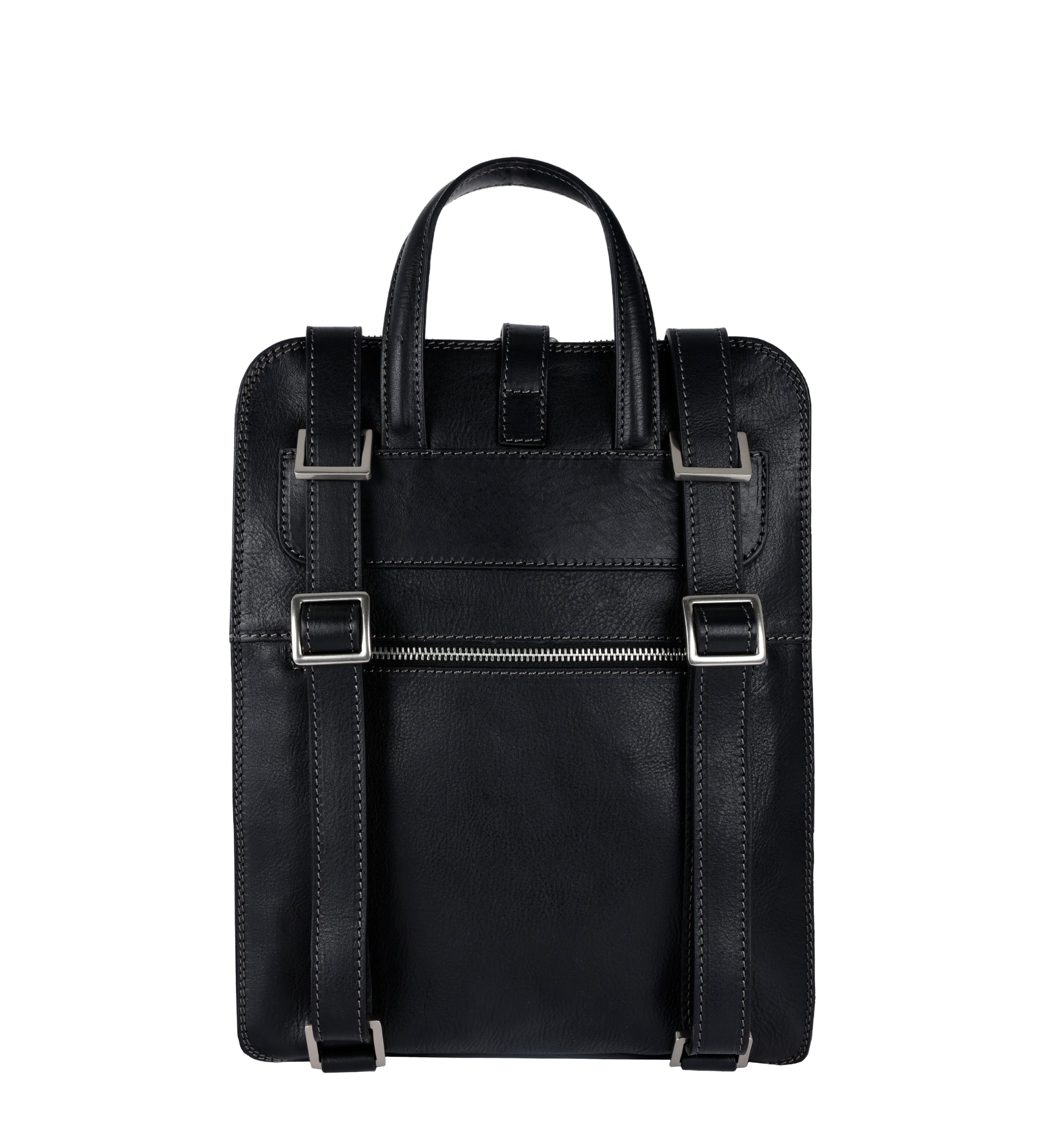 Zaino donna in pelle convertibile in borsa a spalla - Clarissa