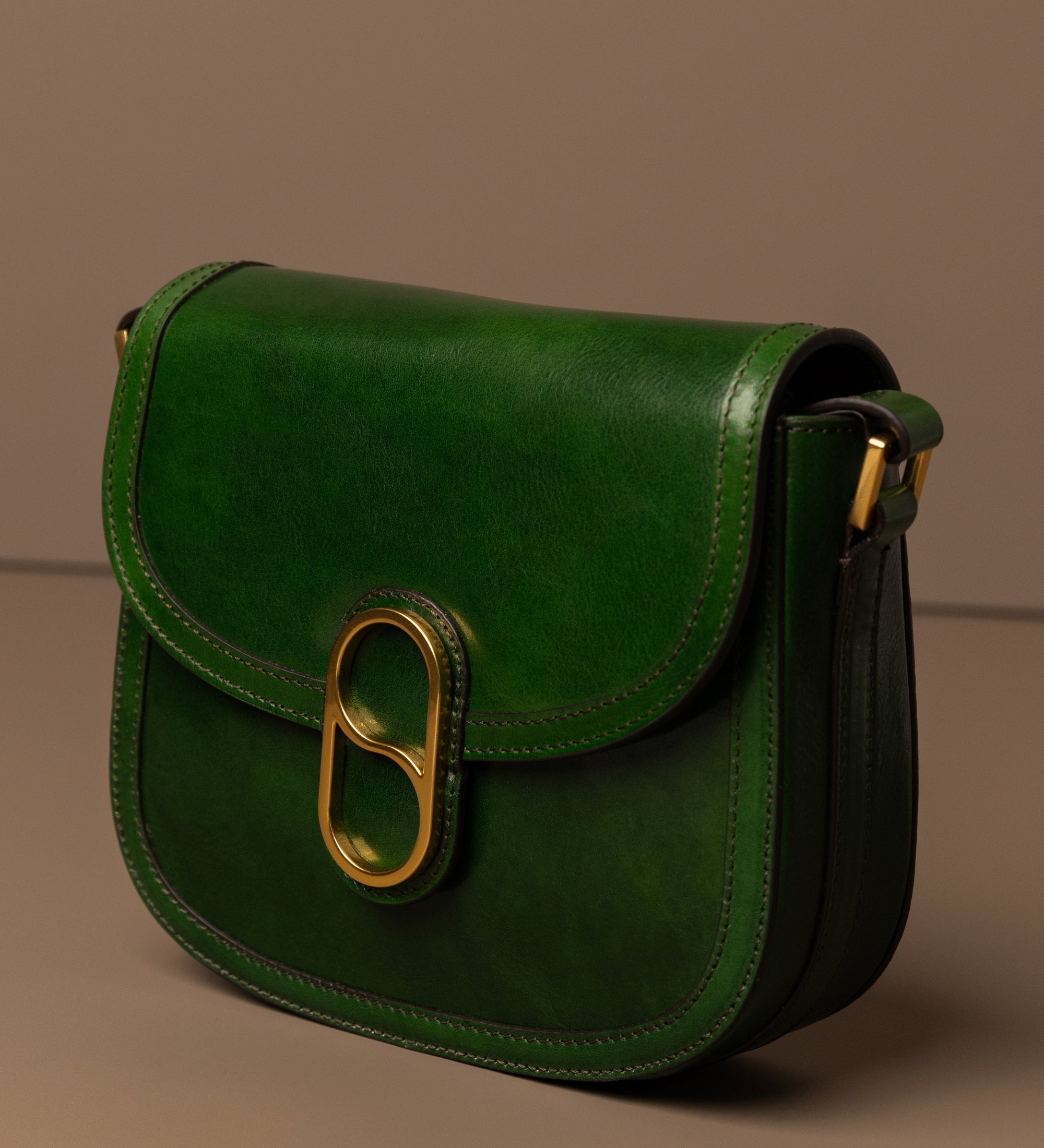 Borsa a tracolla in pelle modello saddle donna - Villette