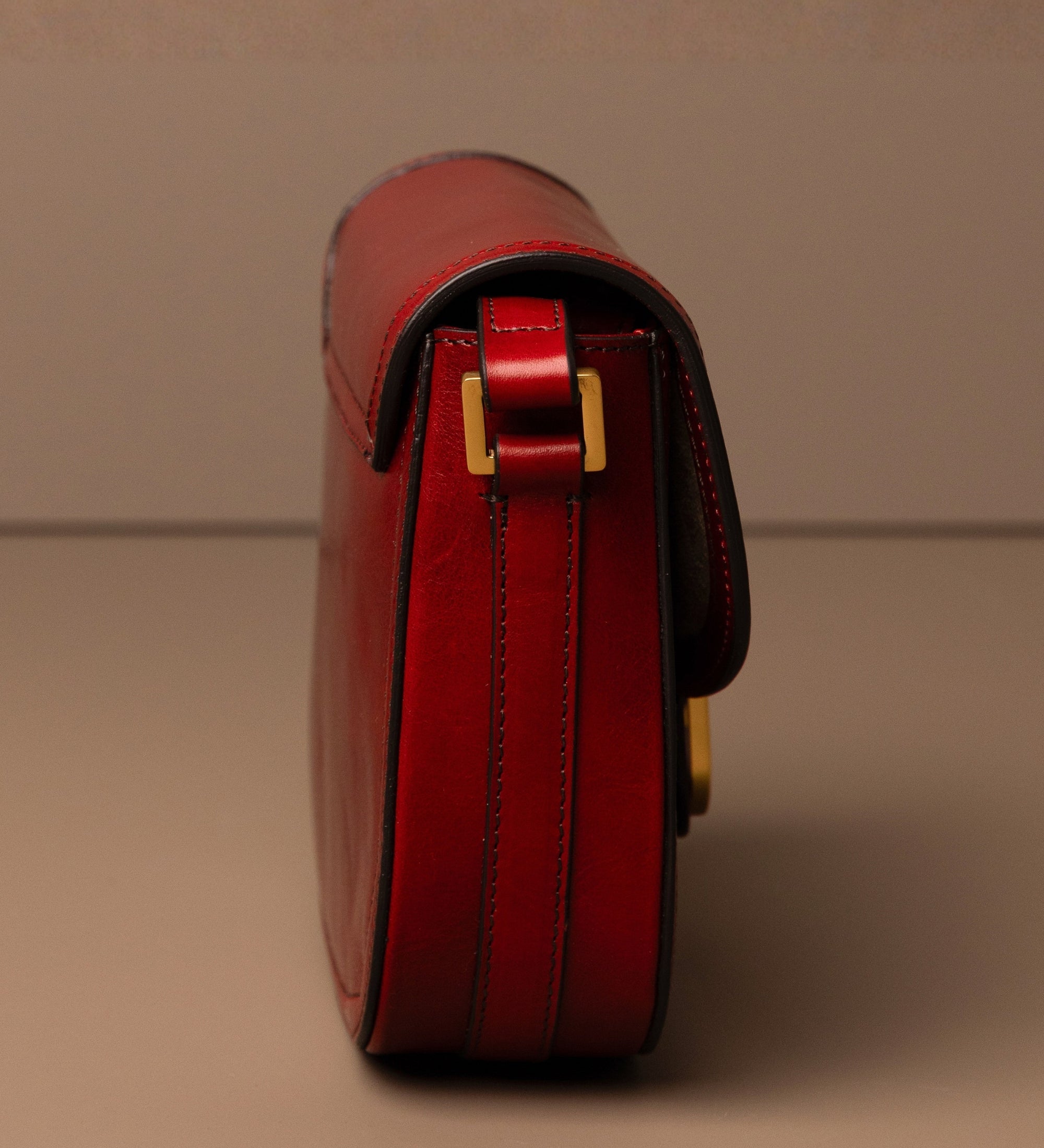 Borsa a tracolla in pelle modello saddle donna - Villette