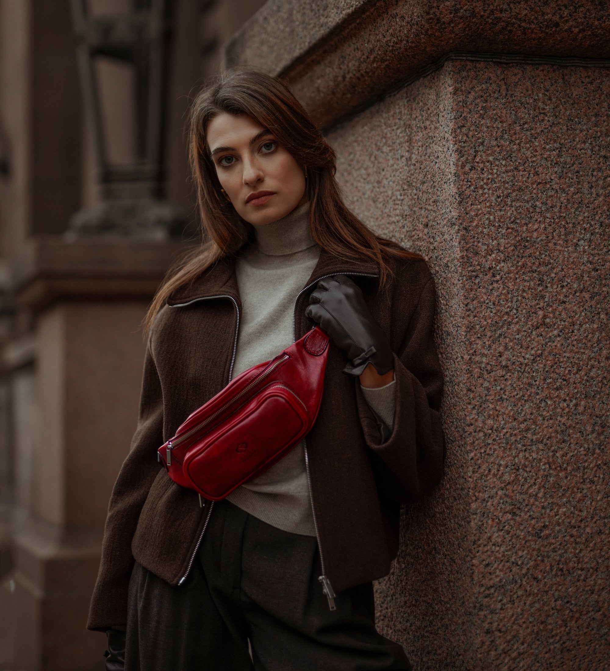 Marsupio a tracolla in pelle donna - Independent People