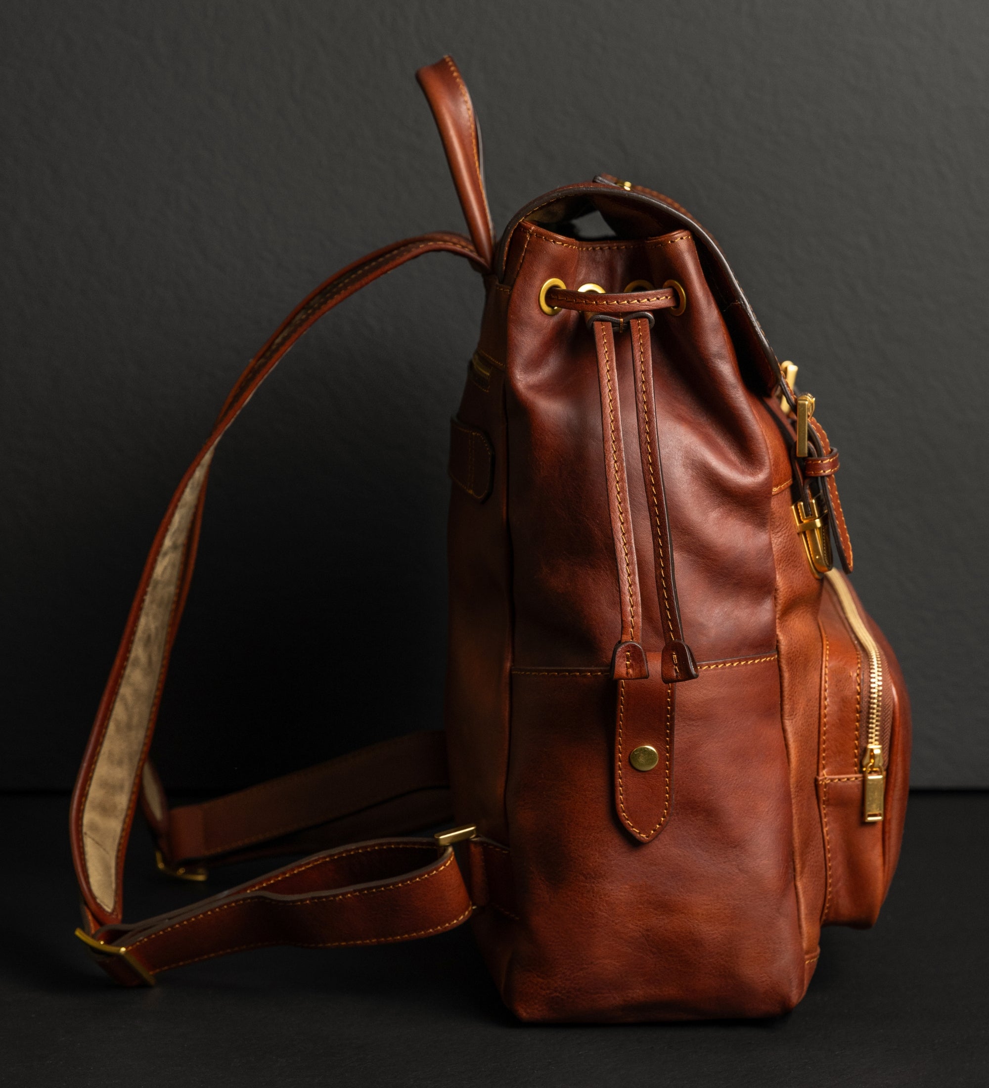 Zaino in pelle - The Good Earth