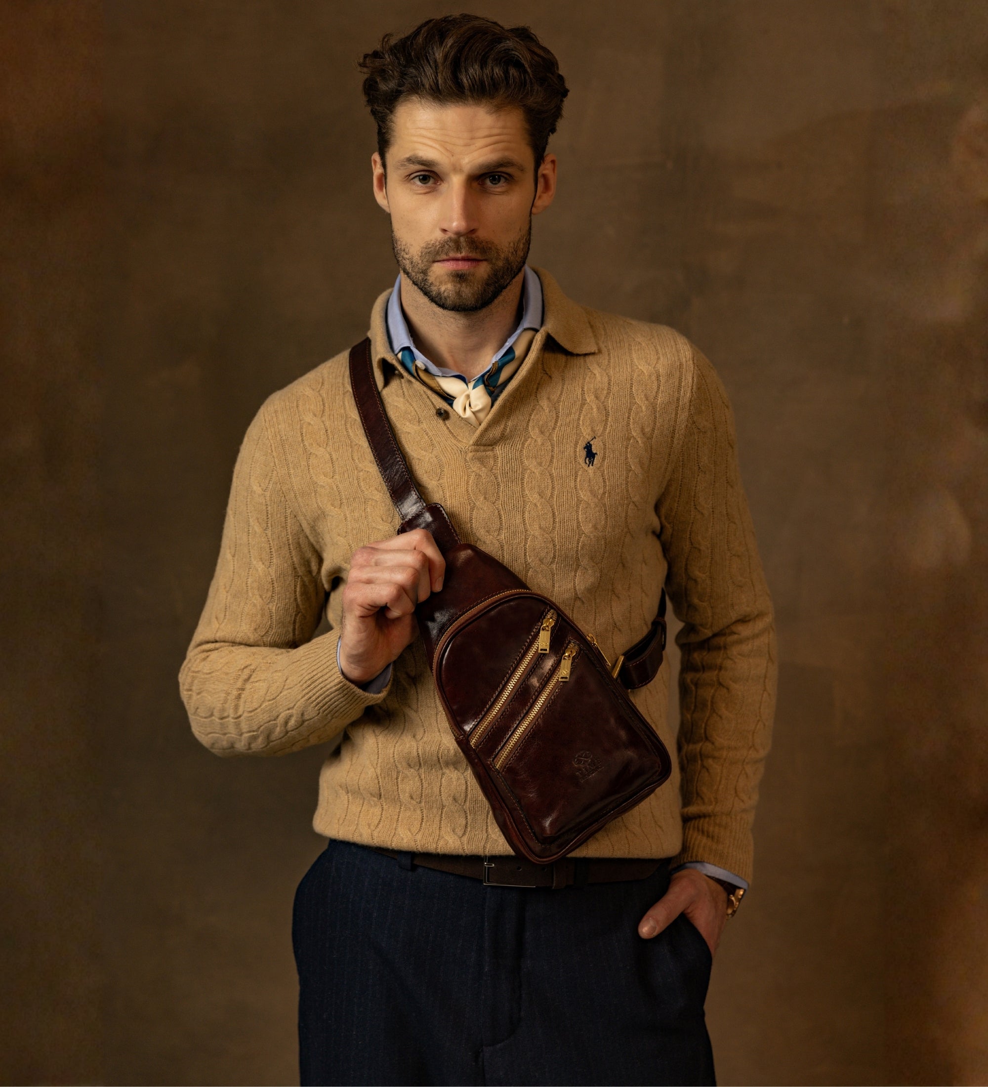 Monospalla in pelle - Catch-22