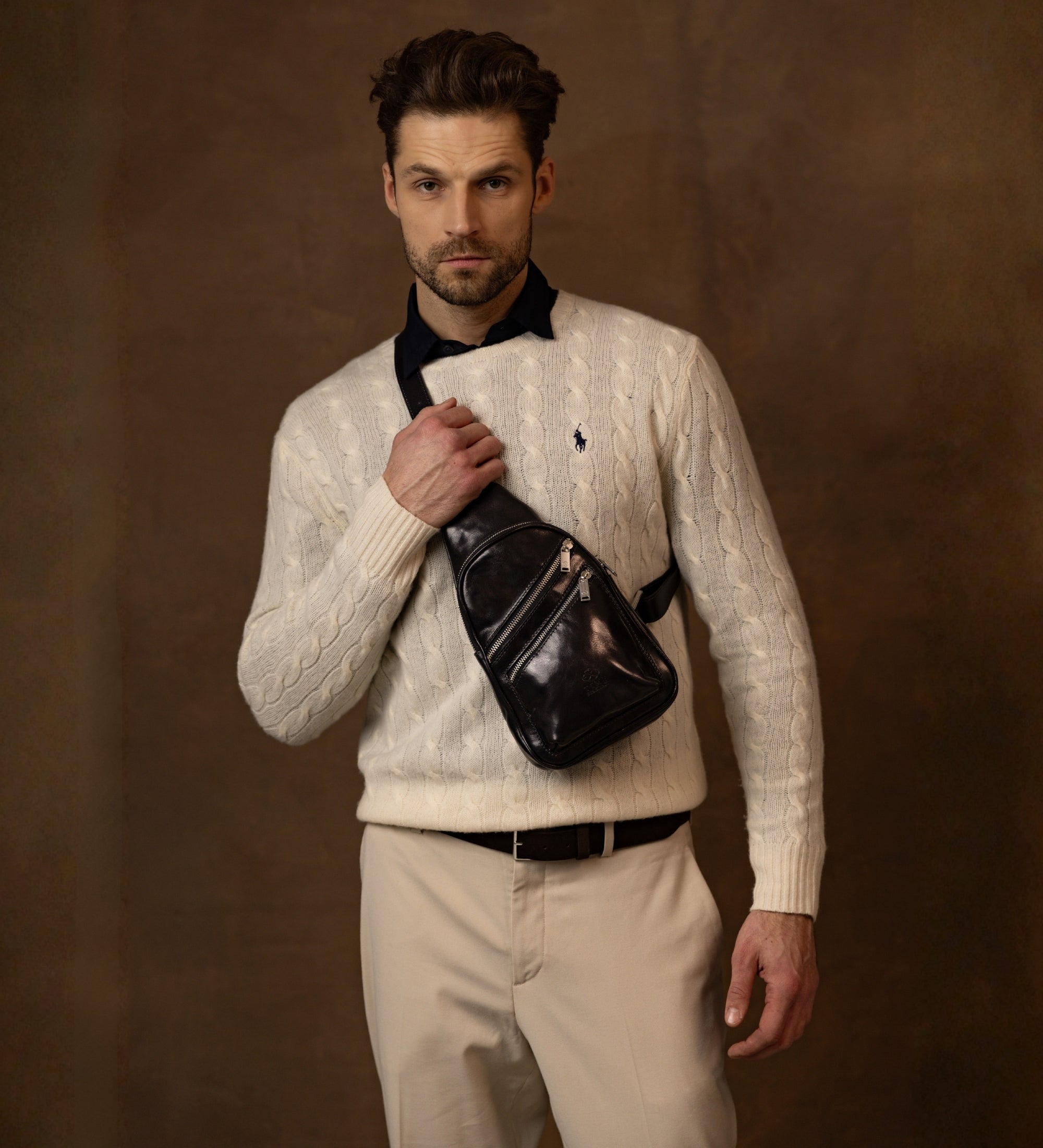 Monospalla in pelle - Catch-22