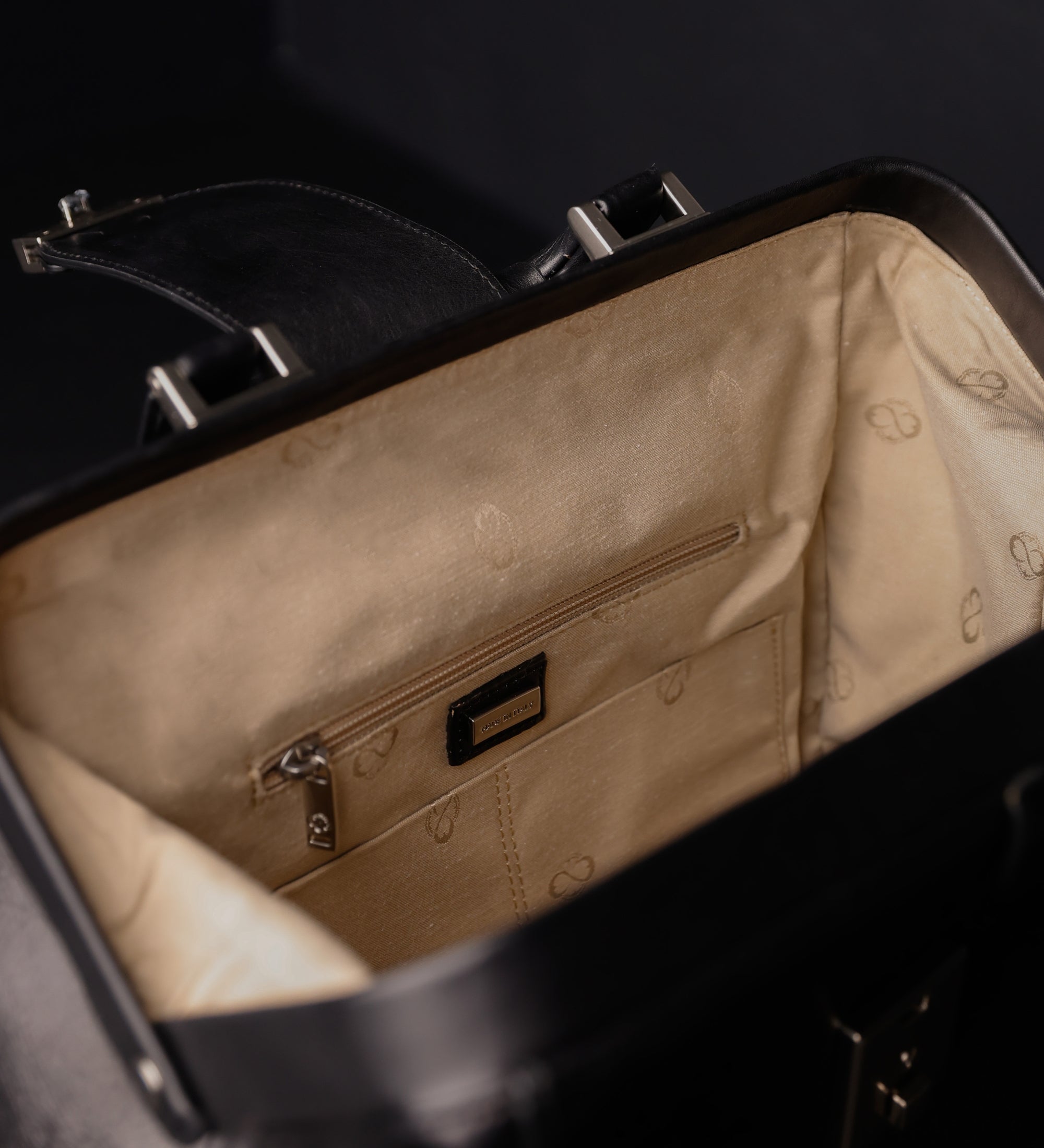 Zaino in pelle - A Brief Story of Time