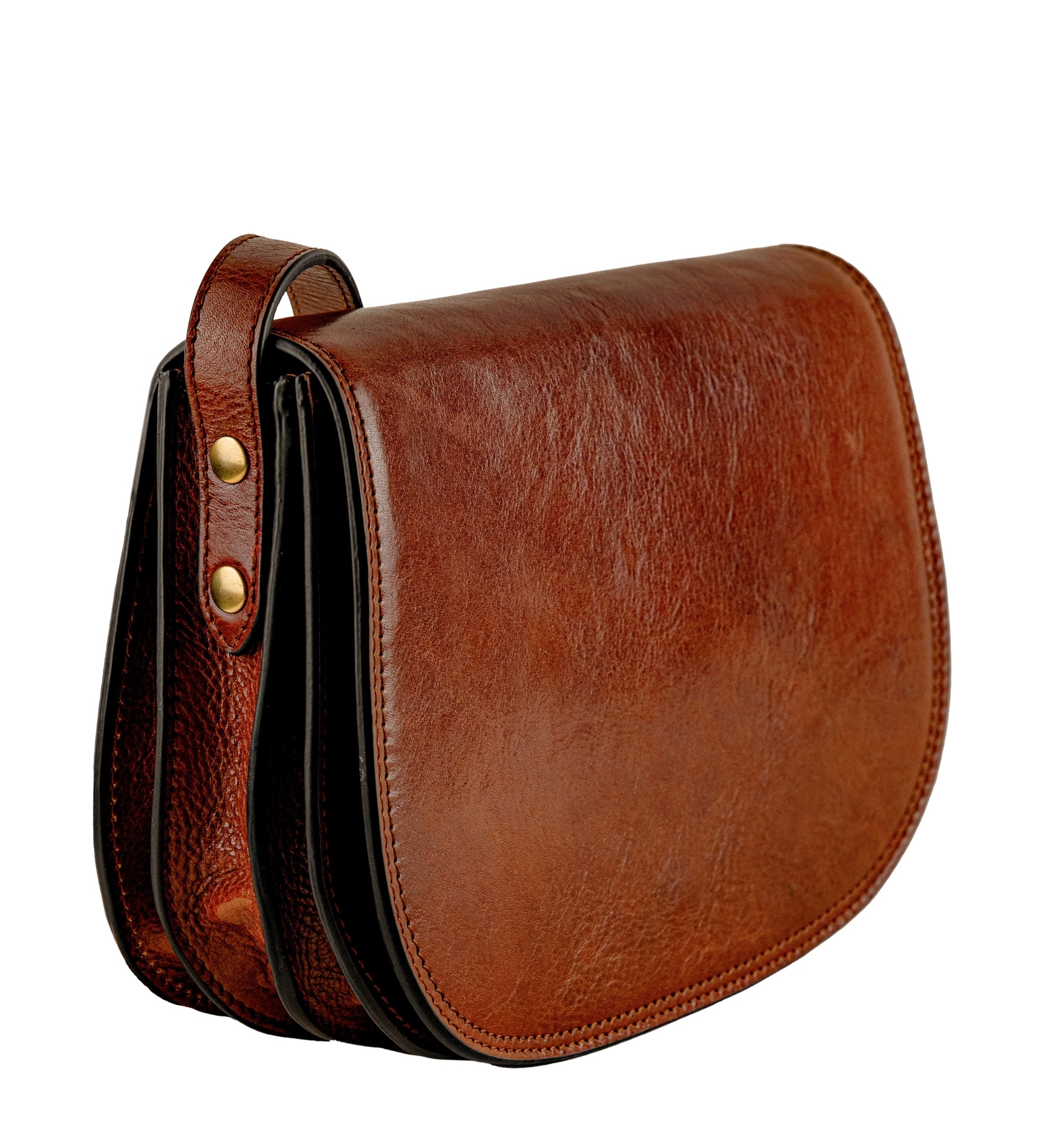 Borsa a tracolla in pelle modello saddle donna - Moonfleet