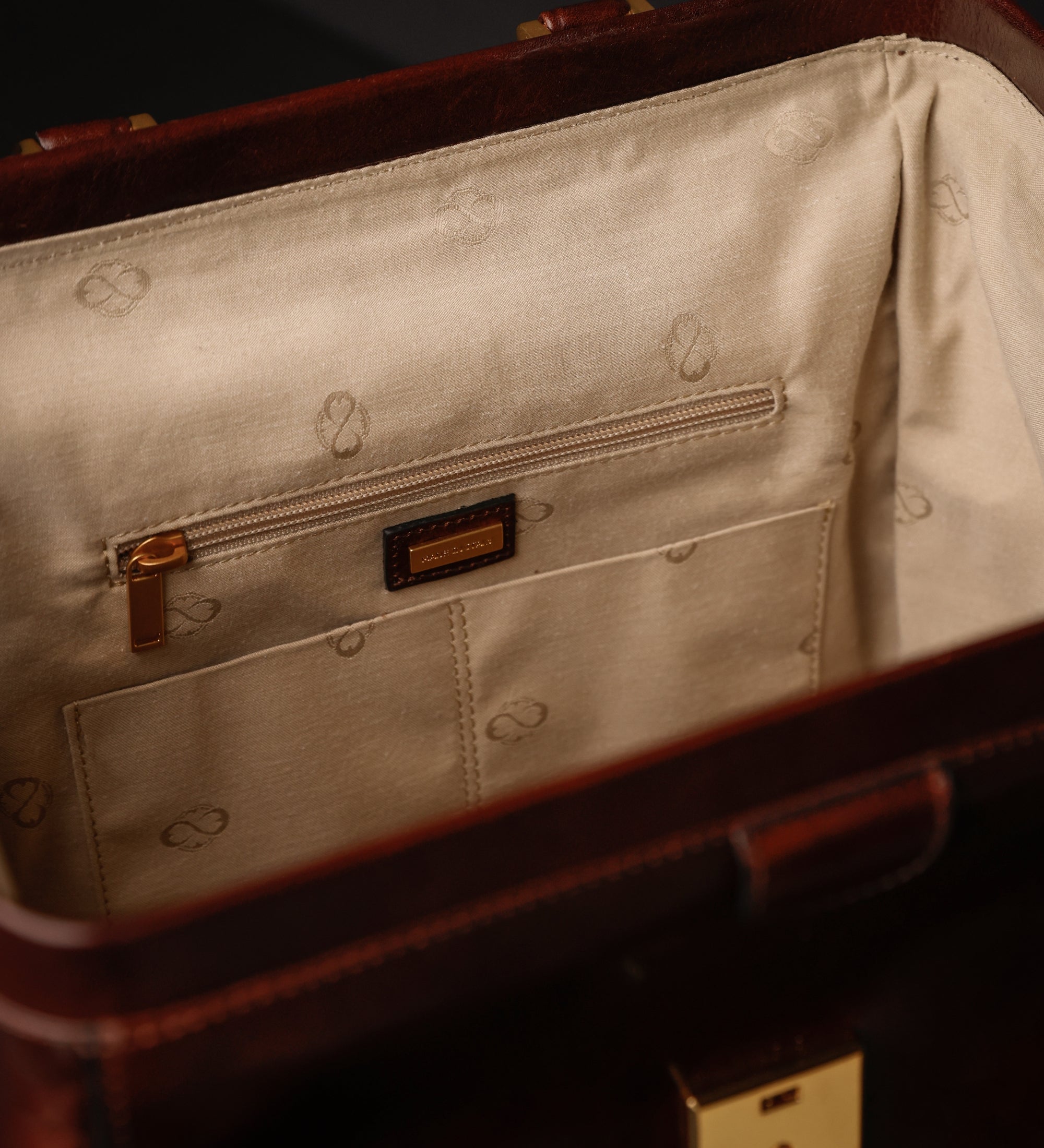 Zaino in pelle - A Brief Story of Time