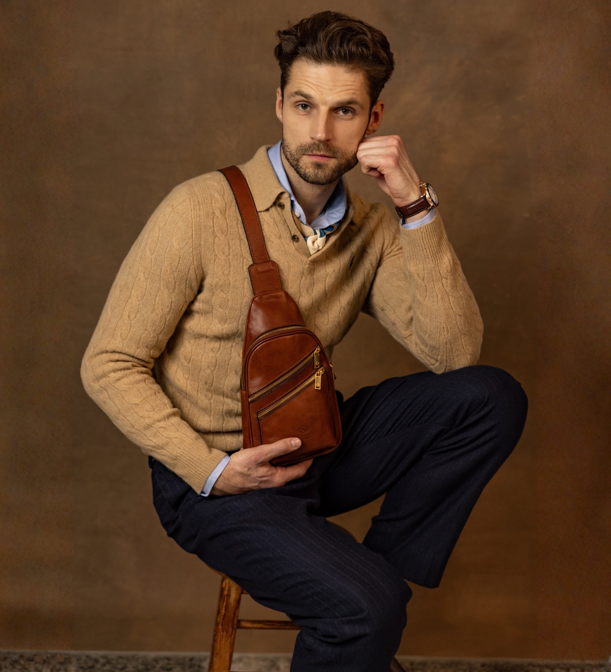 Monospalla in pelle - Catch-22