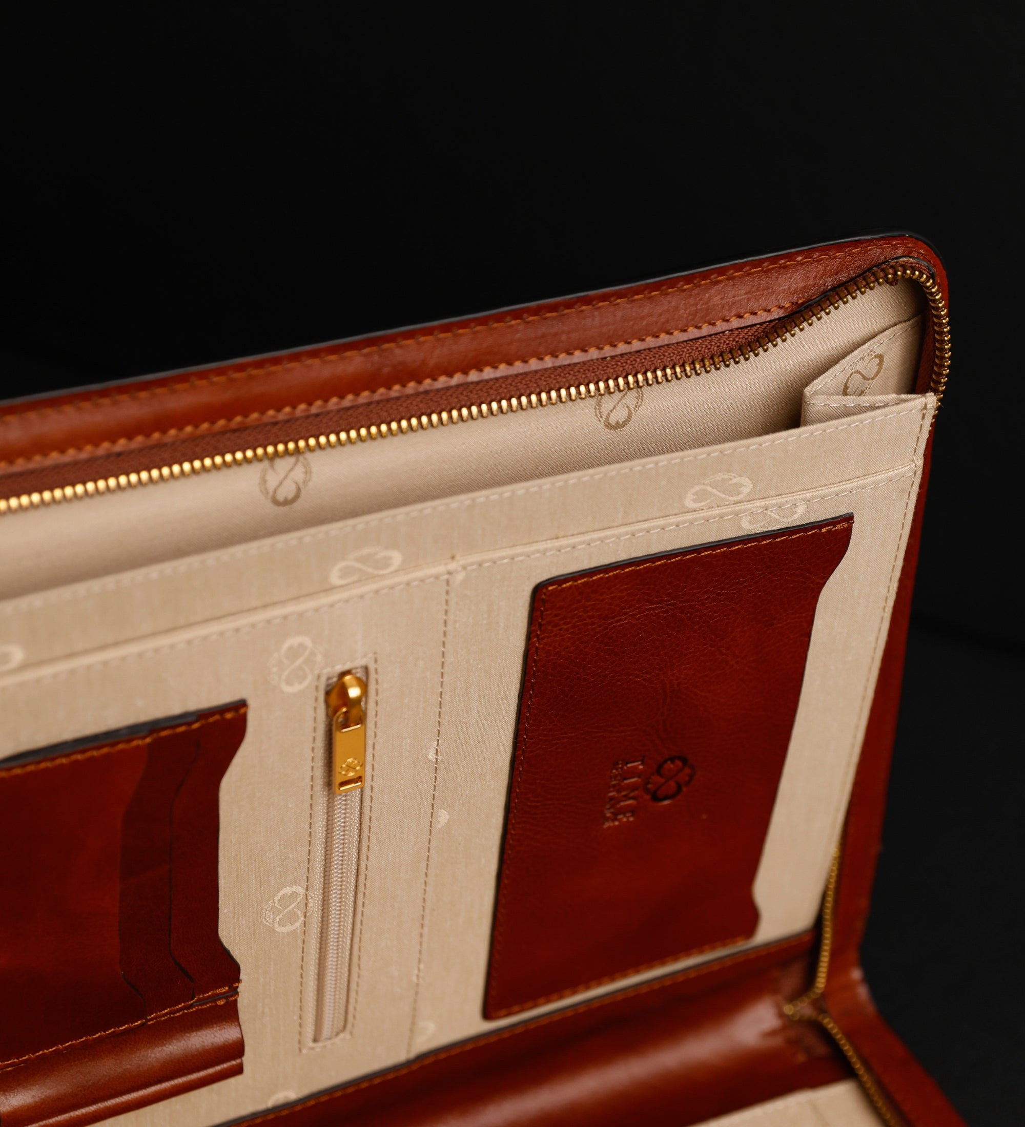 Portadocumenti organizer A4 in pelle - Candide