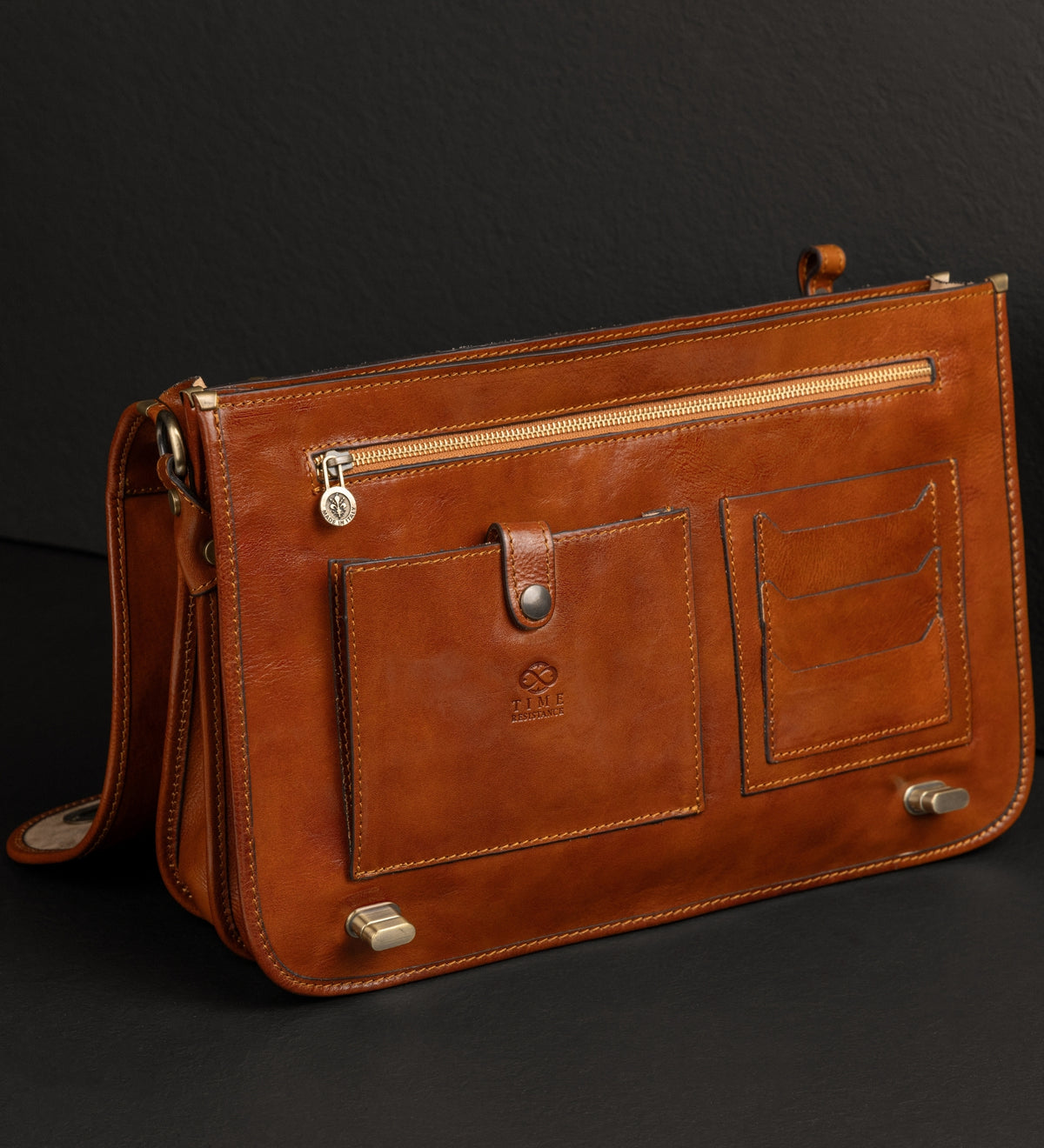 Cartella porta PC in pelle - Illusions