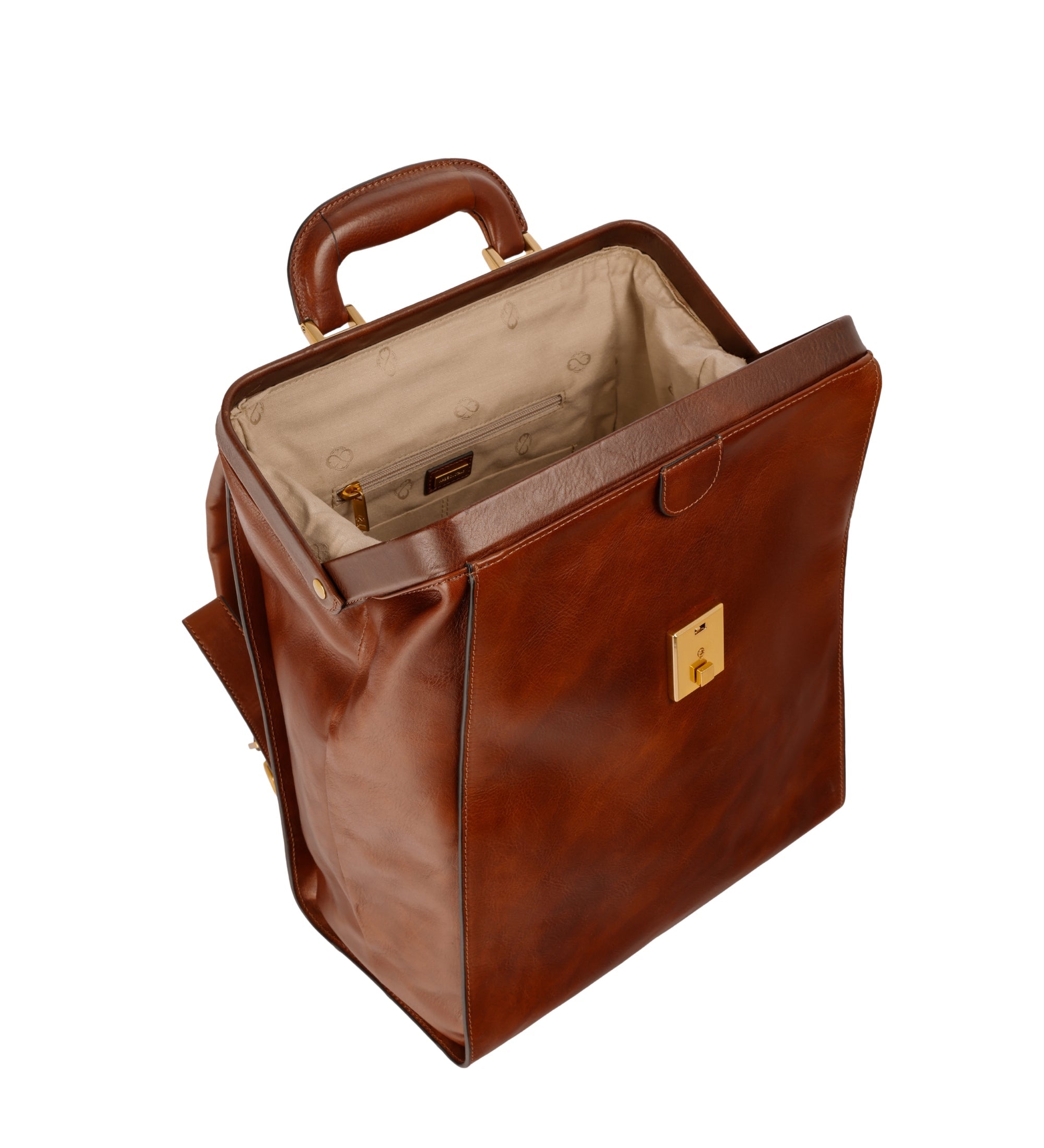 Zaino in pelle - A Brief Story of Time