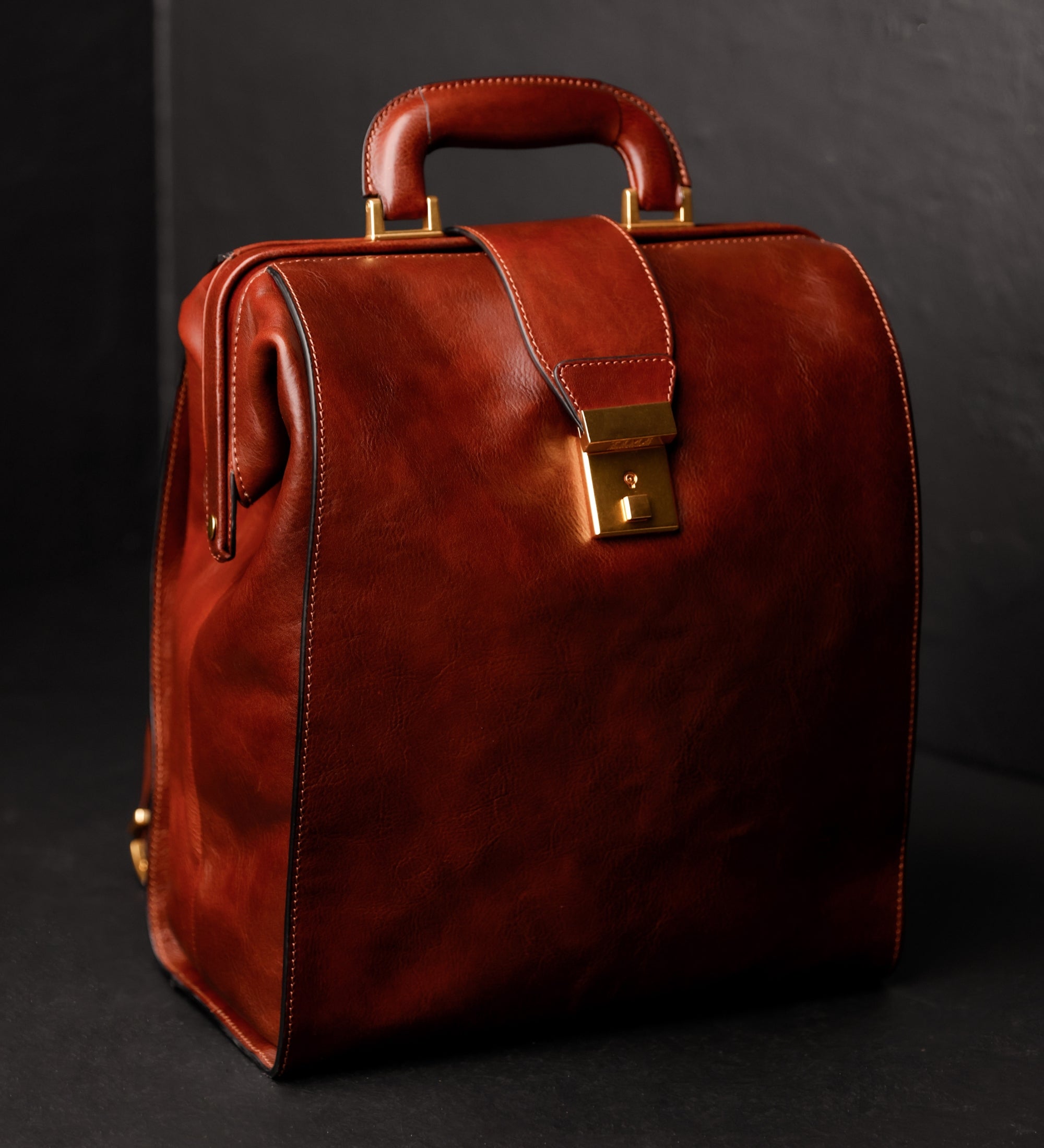 Zaino in pelle - A Brief Story of Time