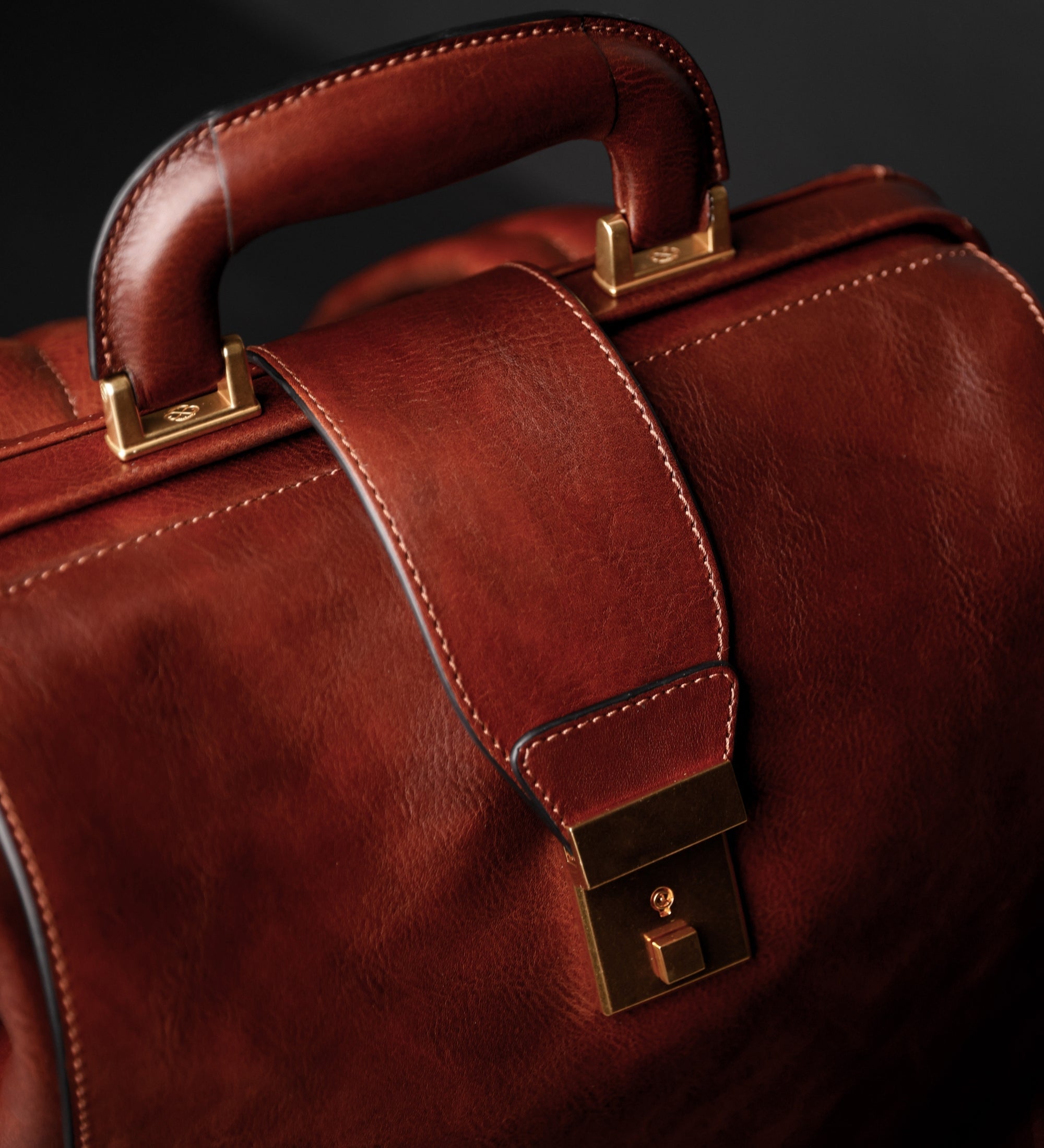 Zaino in pelle - A Brief Story of Time